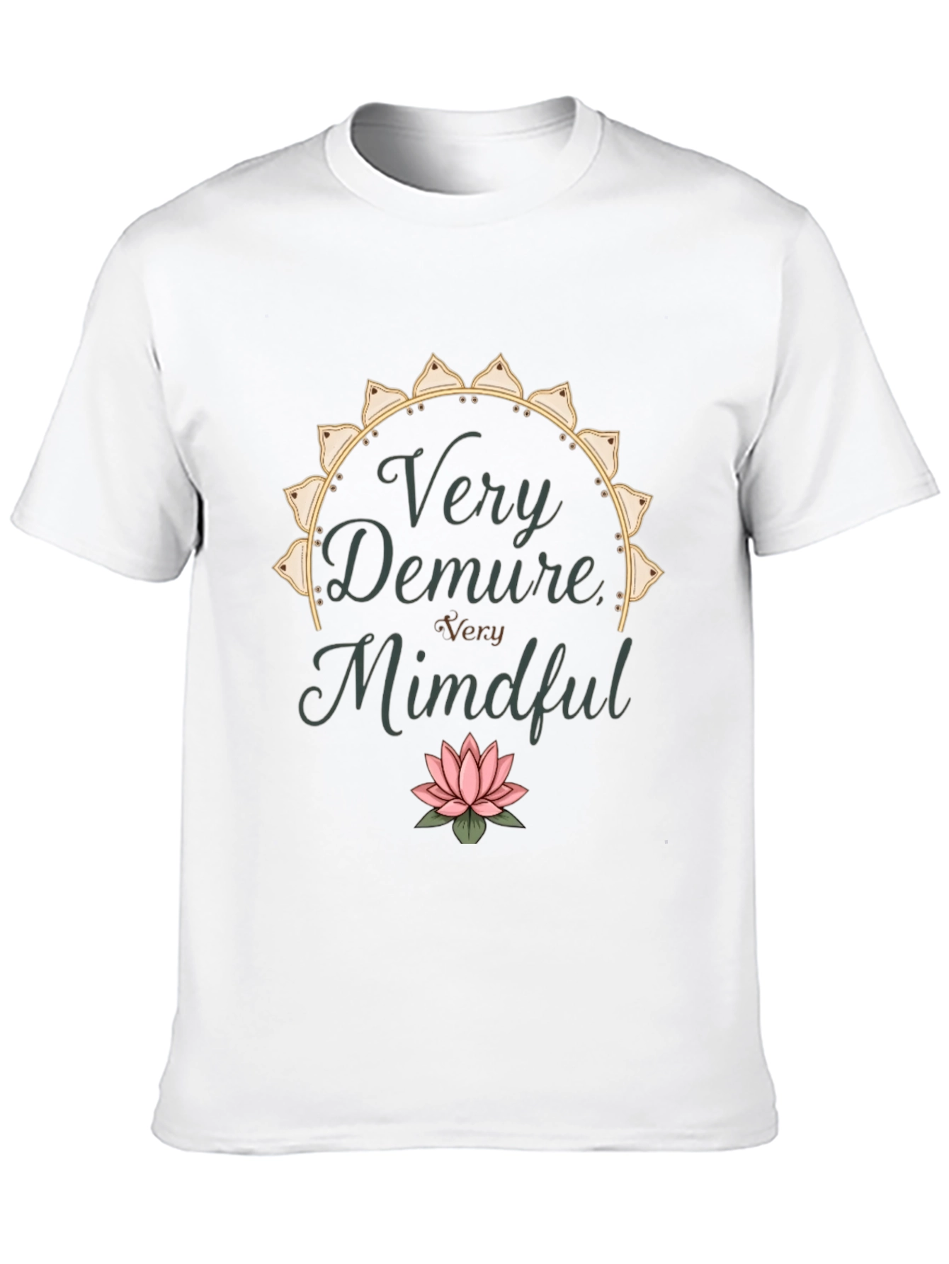 Very Demure Very Mindful Graphic Tee