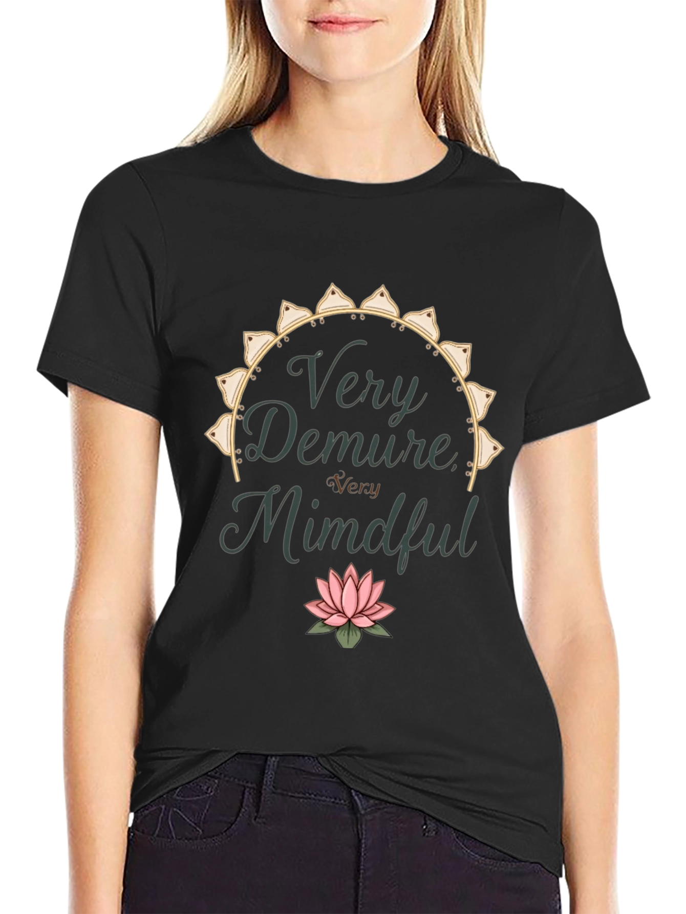 Very Demure Very Mindful Graphic Tee