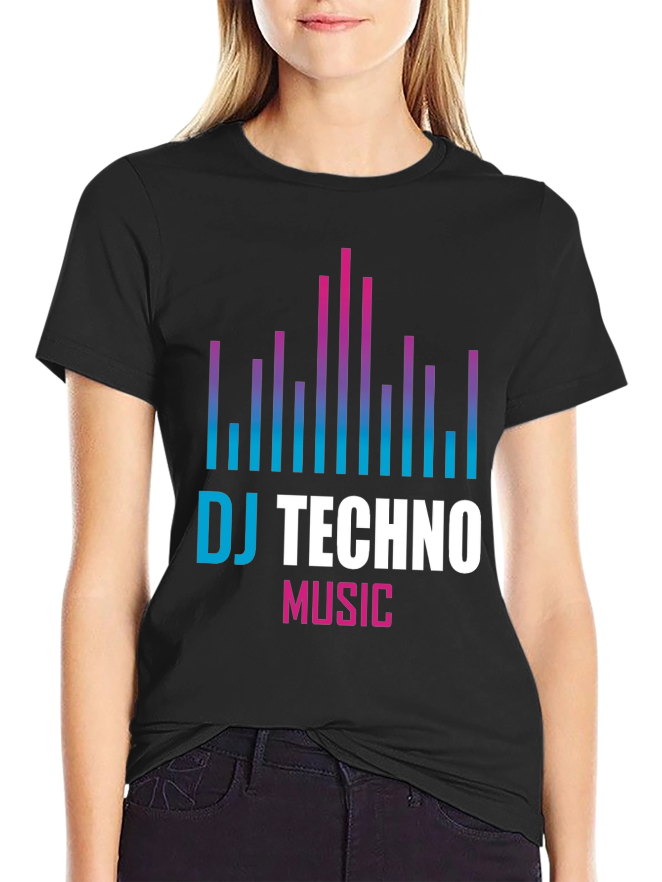 DJ Techno Music Graphic T-Shirt