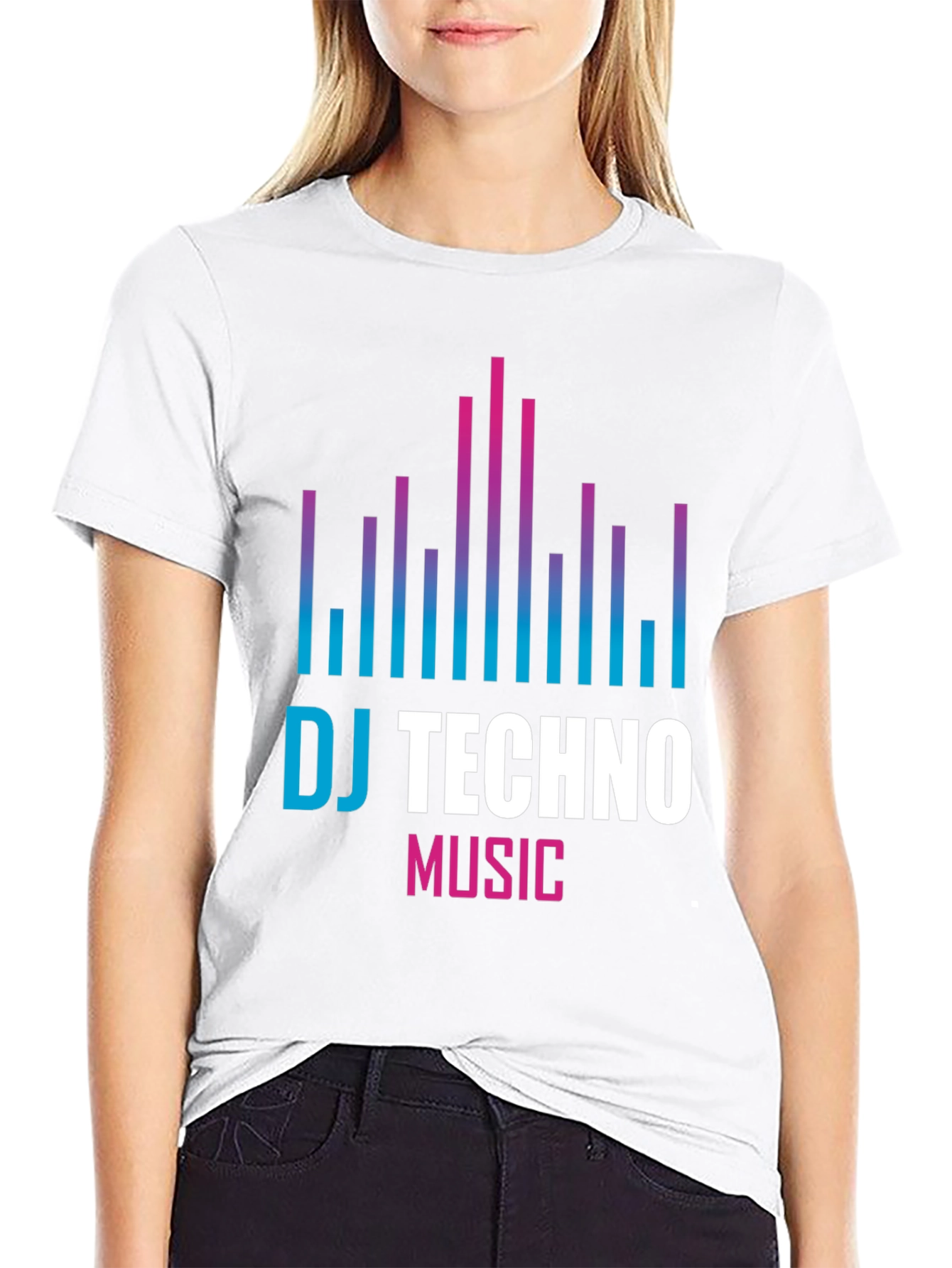 DJ Techno Music Graphic T-Shirt