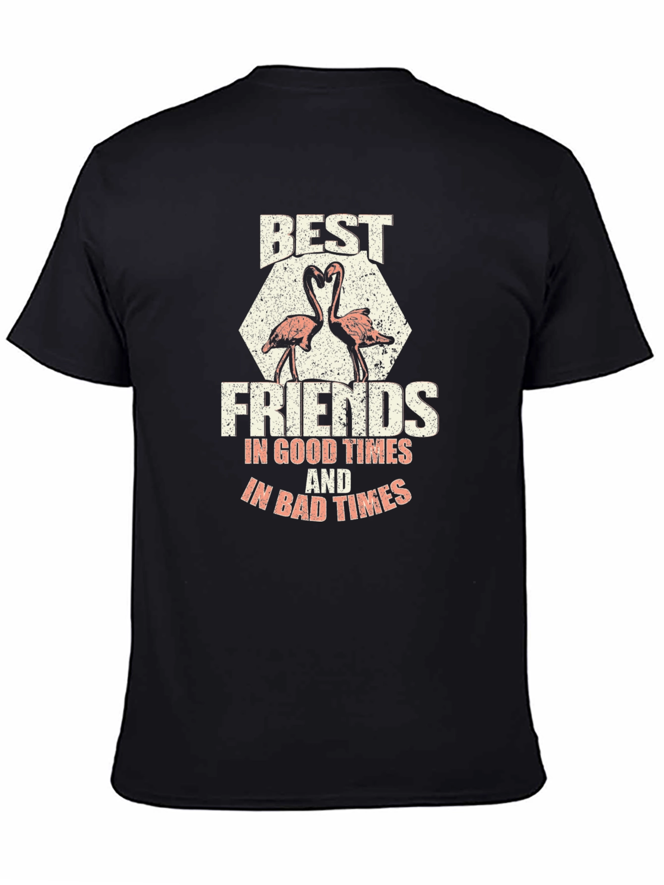 Best Friends Flamingo Graphic T-Shirt