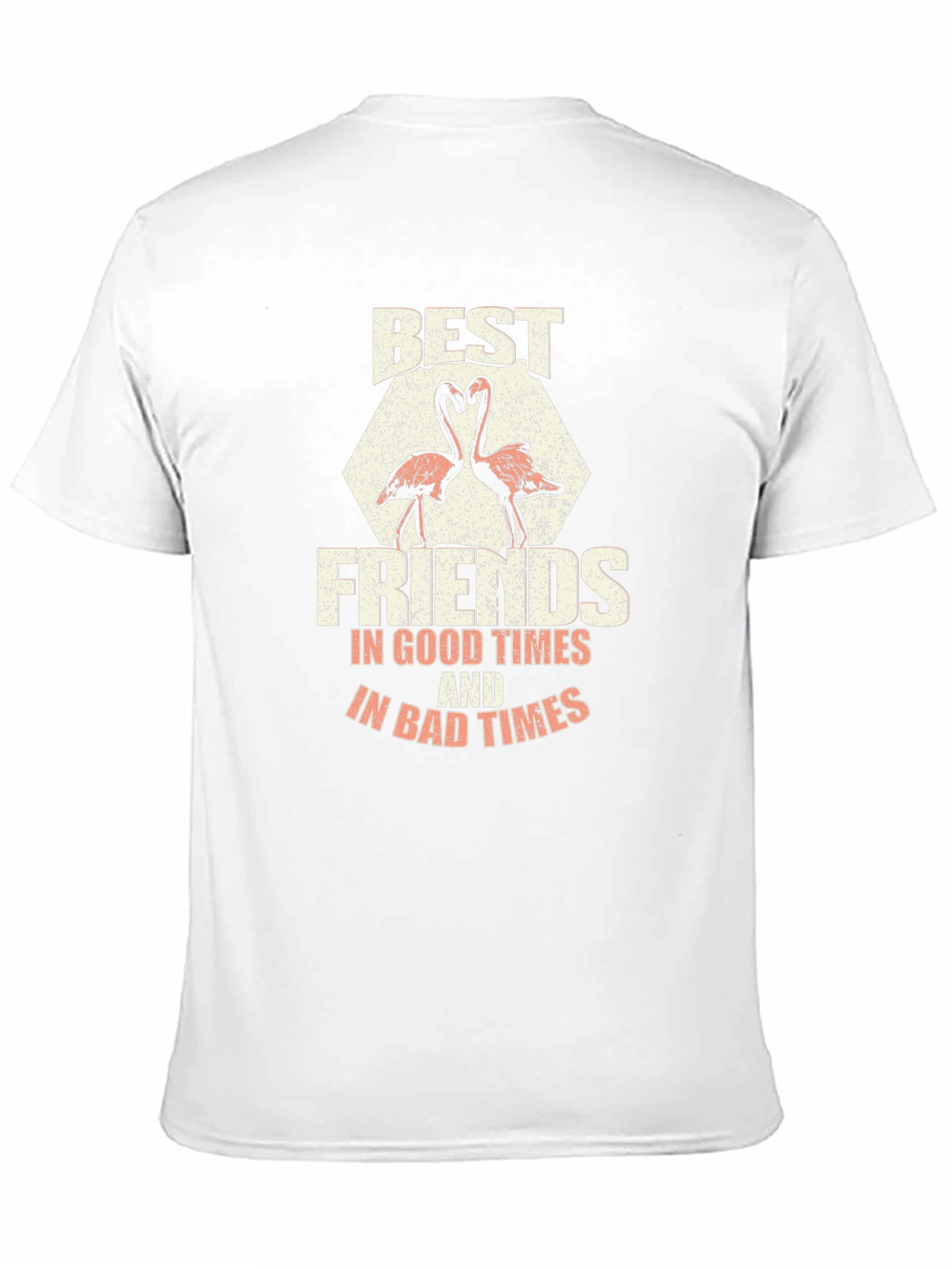 Best Friends Flamingo Graphic T-Shirt