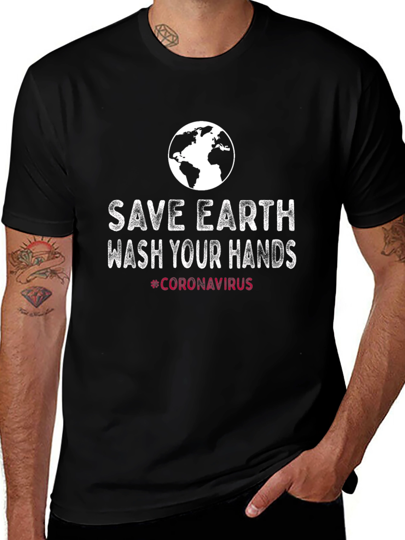 Save Earth Wash Your Hands T-Shirt