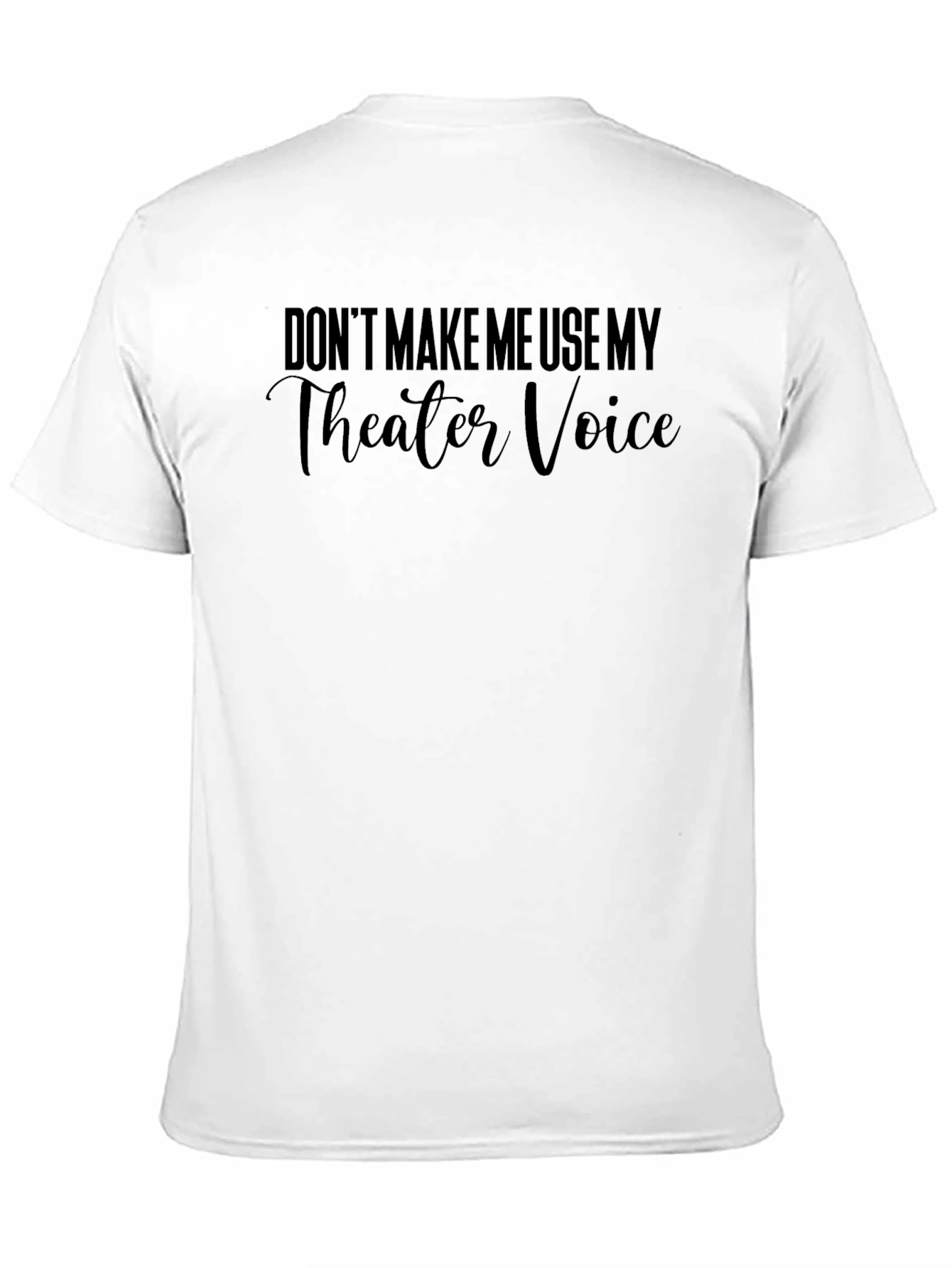 Theater Voice T-Shirt - Actor Gift Idea