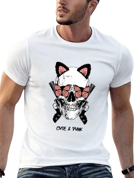 Cute & Punk Skull T-Shirt