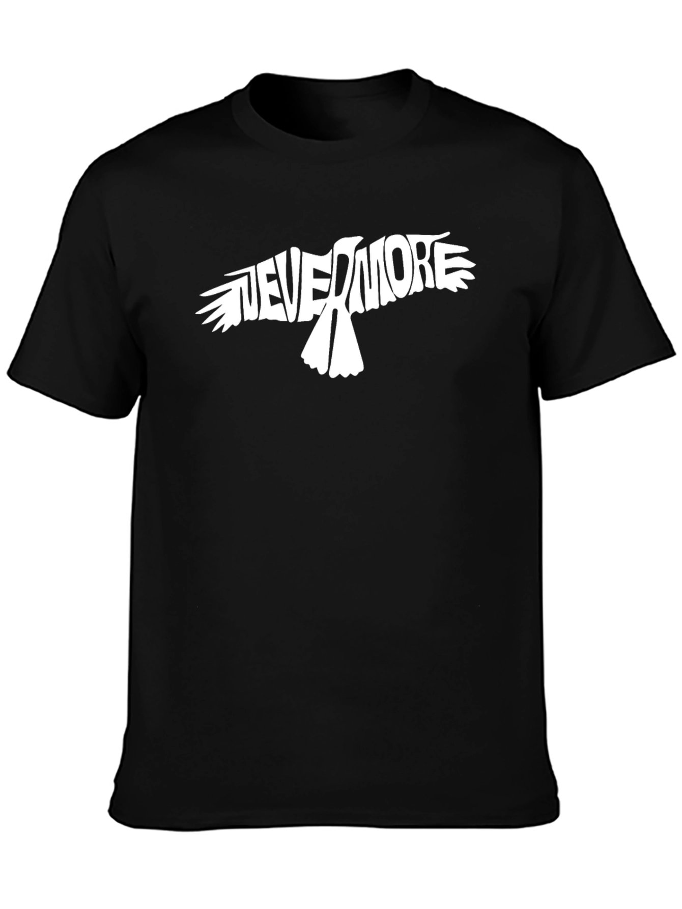 Nevermore Raven T-Shirt - Literary Inspired Graphic Tee