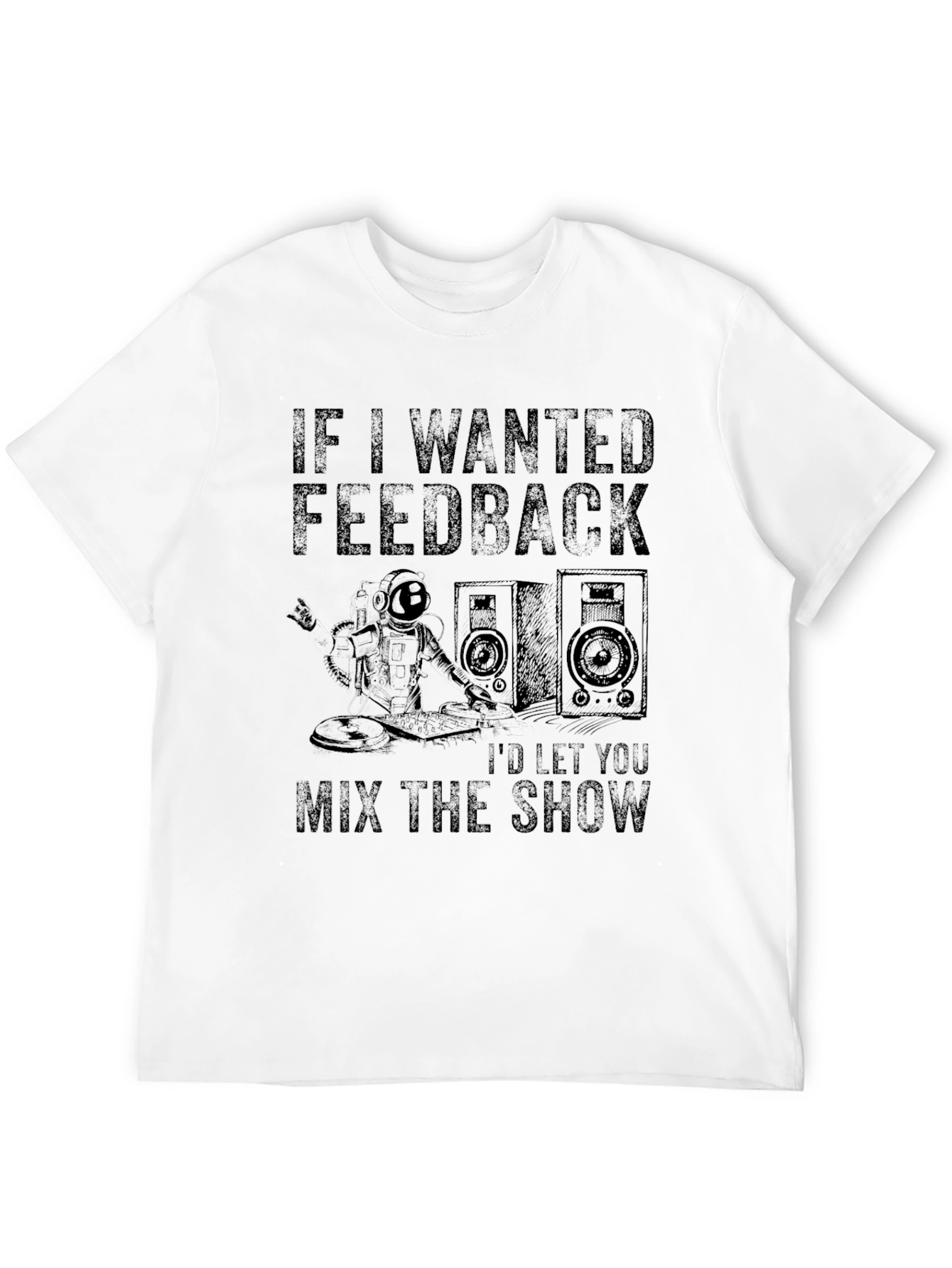 DJ Astronaut Graphic T-Shirt - Mix the Show