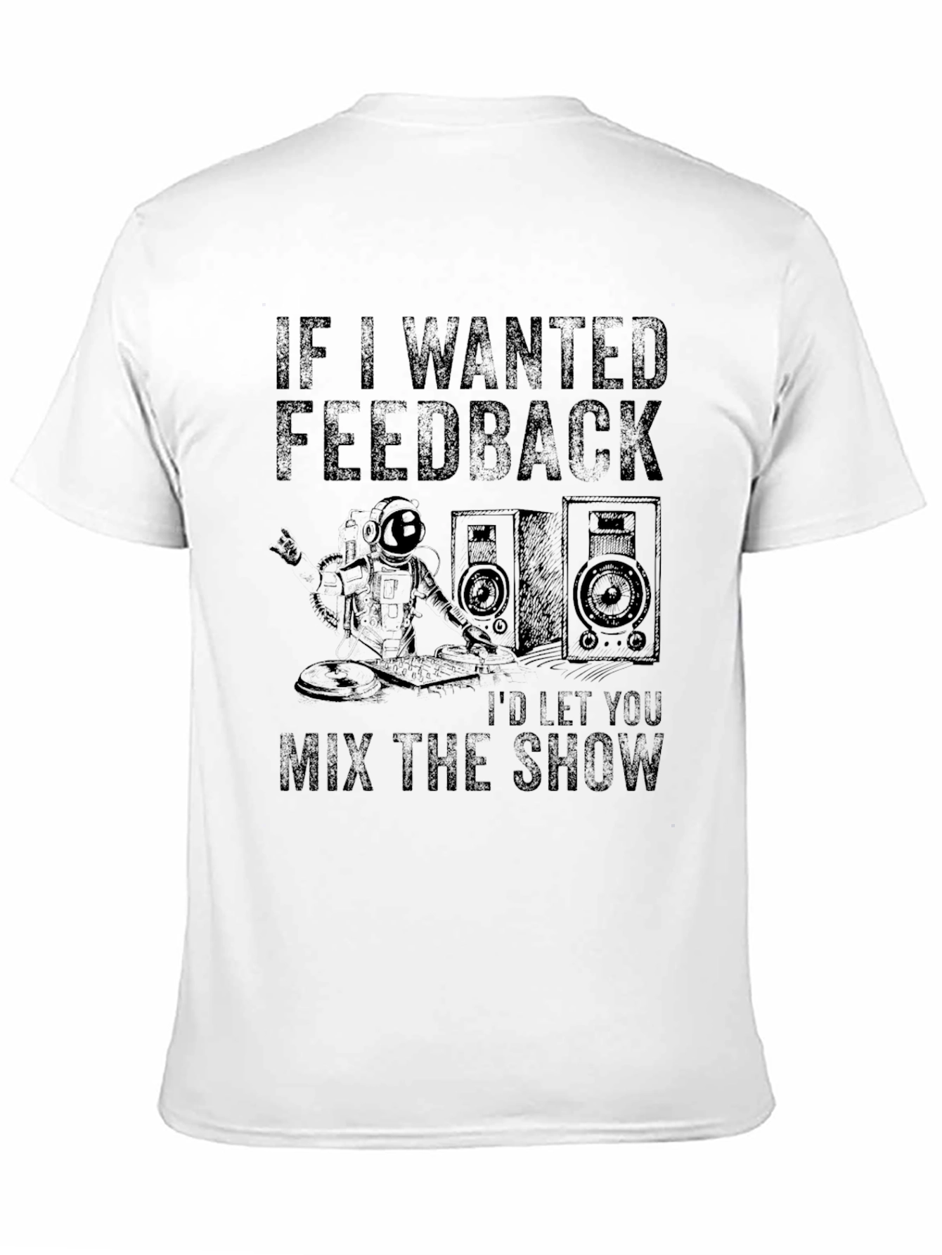 DJ Astronaut Graphic T-Shirt - Mix the Show