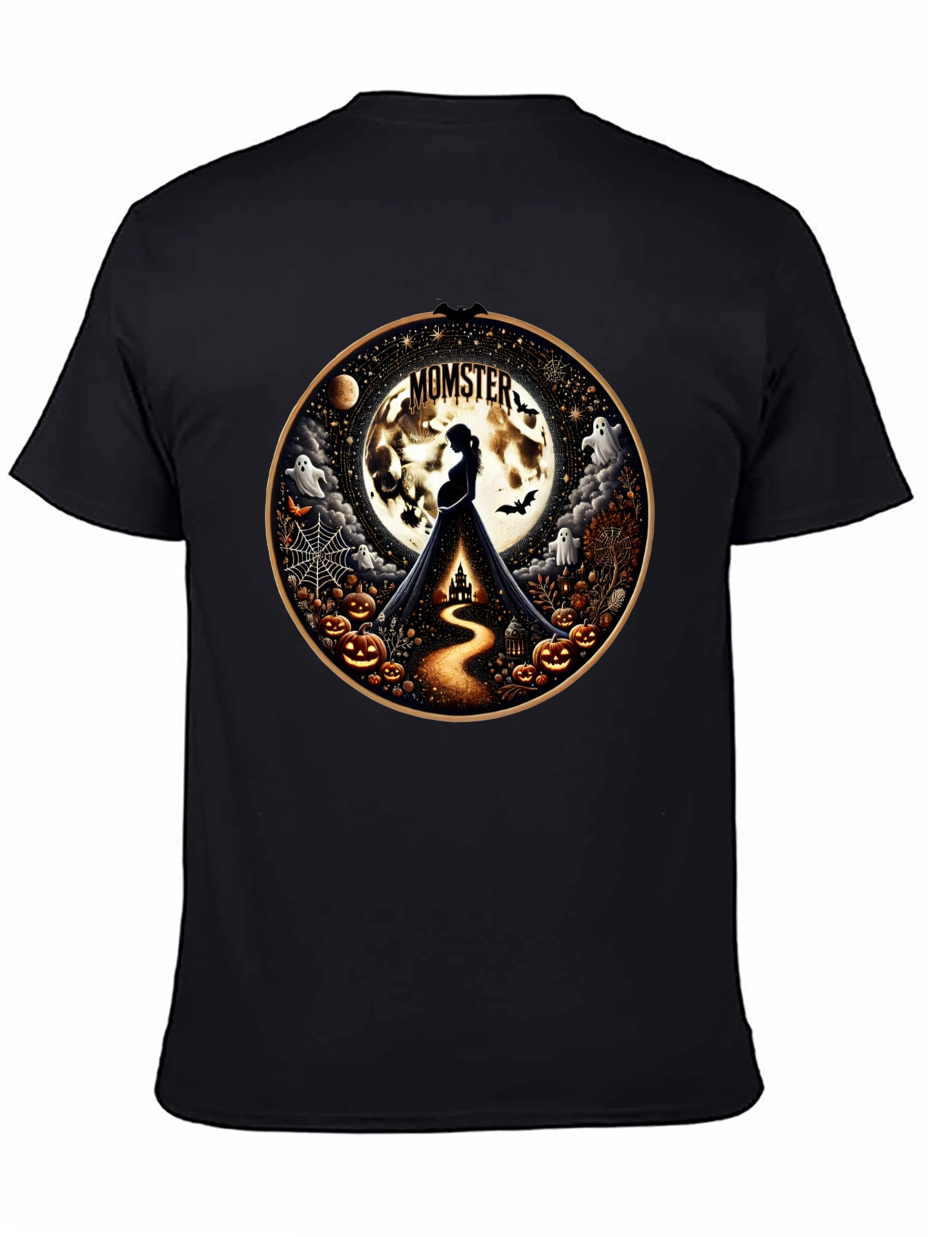 Momster Halloween Pregnancy T-Shirt
