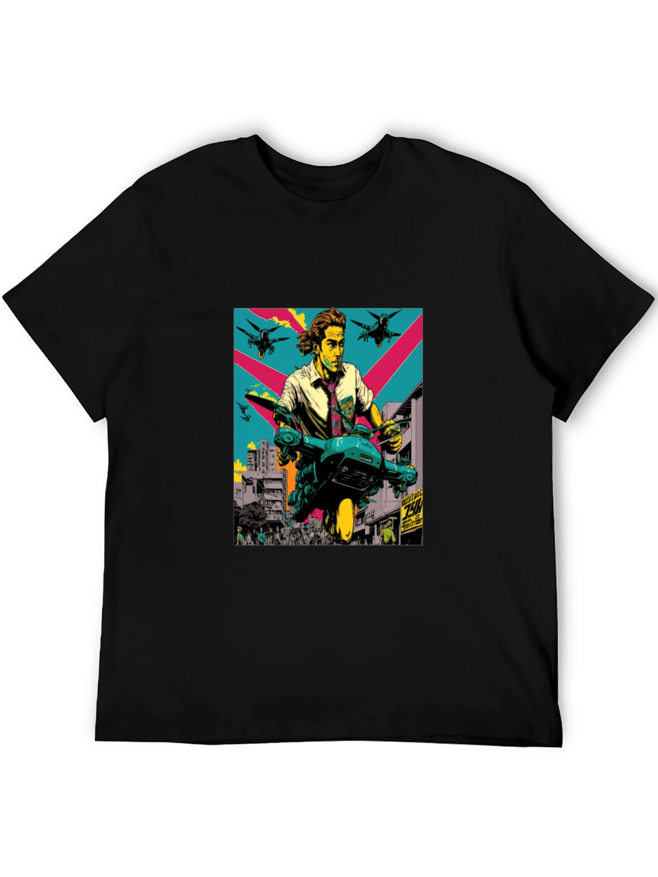 Retro Sci-Fi Graphic Tee