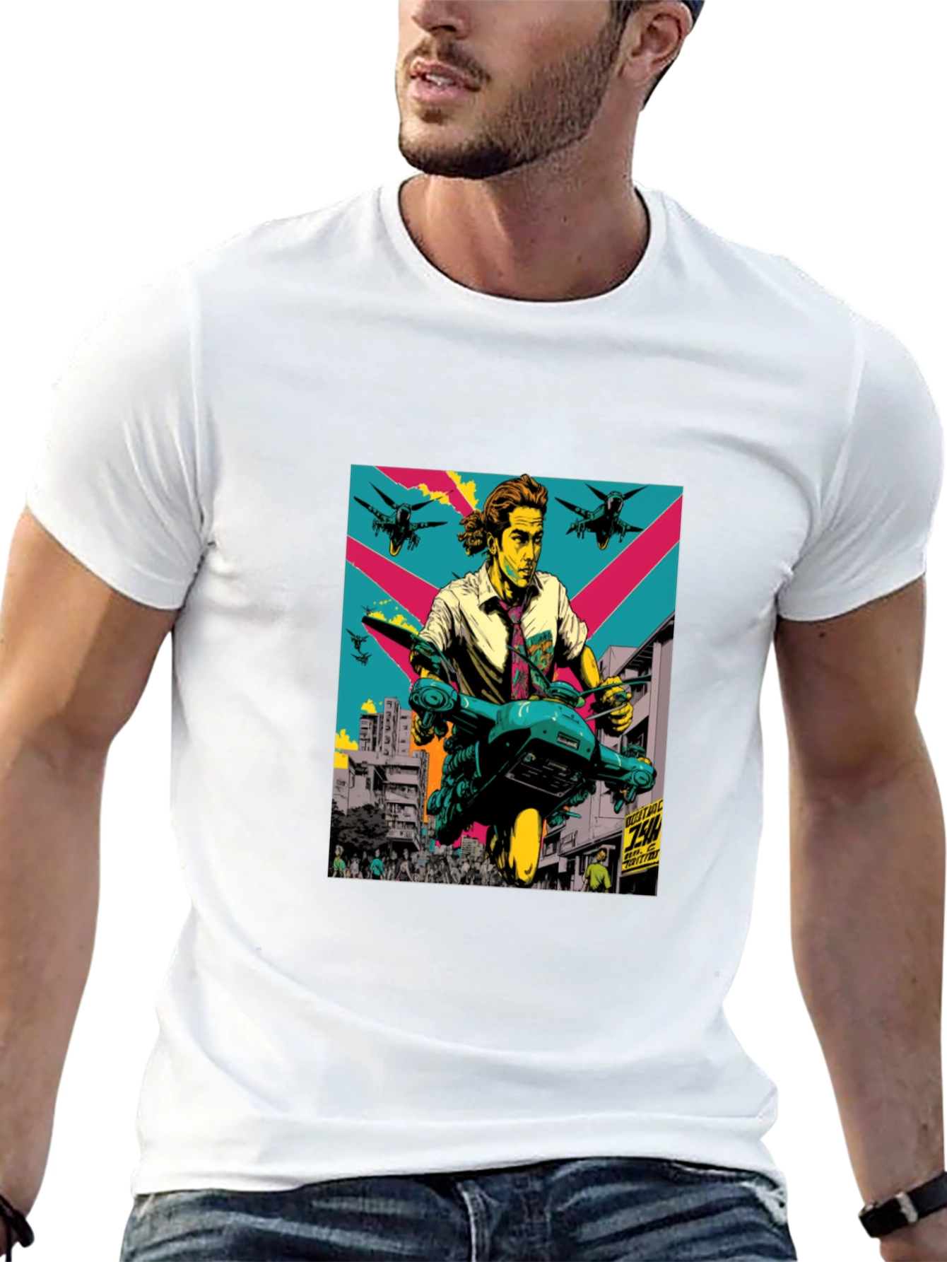 Retro Sci-Fi Graphic Tee