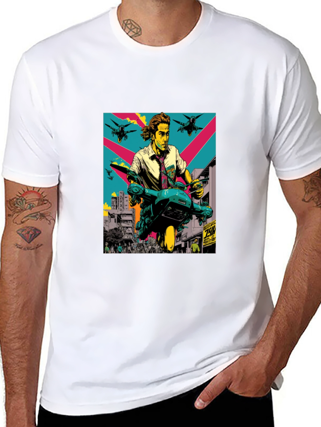 Retro Sci-Fi Graphic Tee