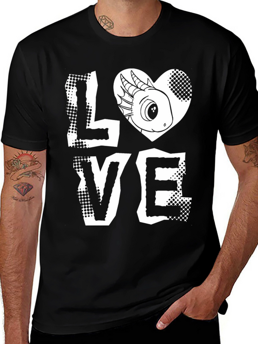 Love Axolotl Tee - Cute Amphibian Heart T-Shirt