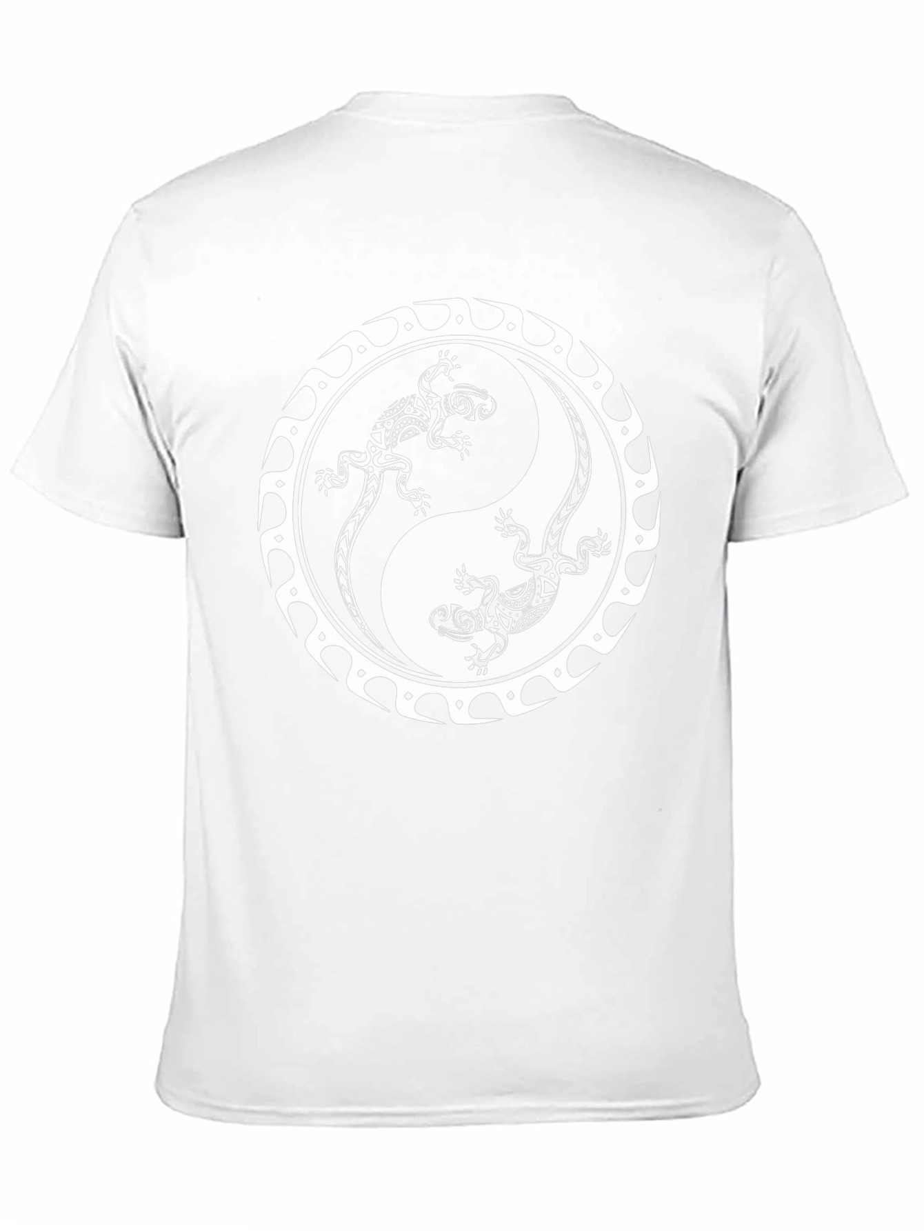 Yin Yang Lizards Graphic T-Shirt