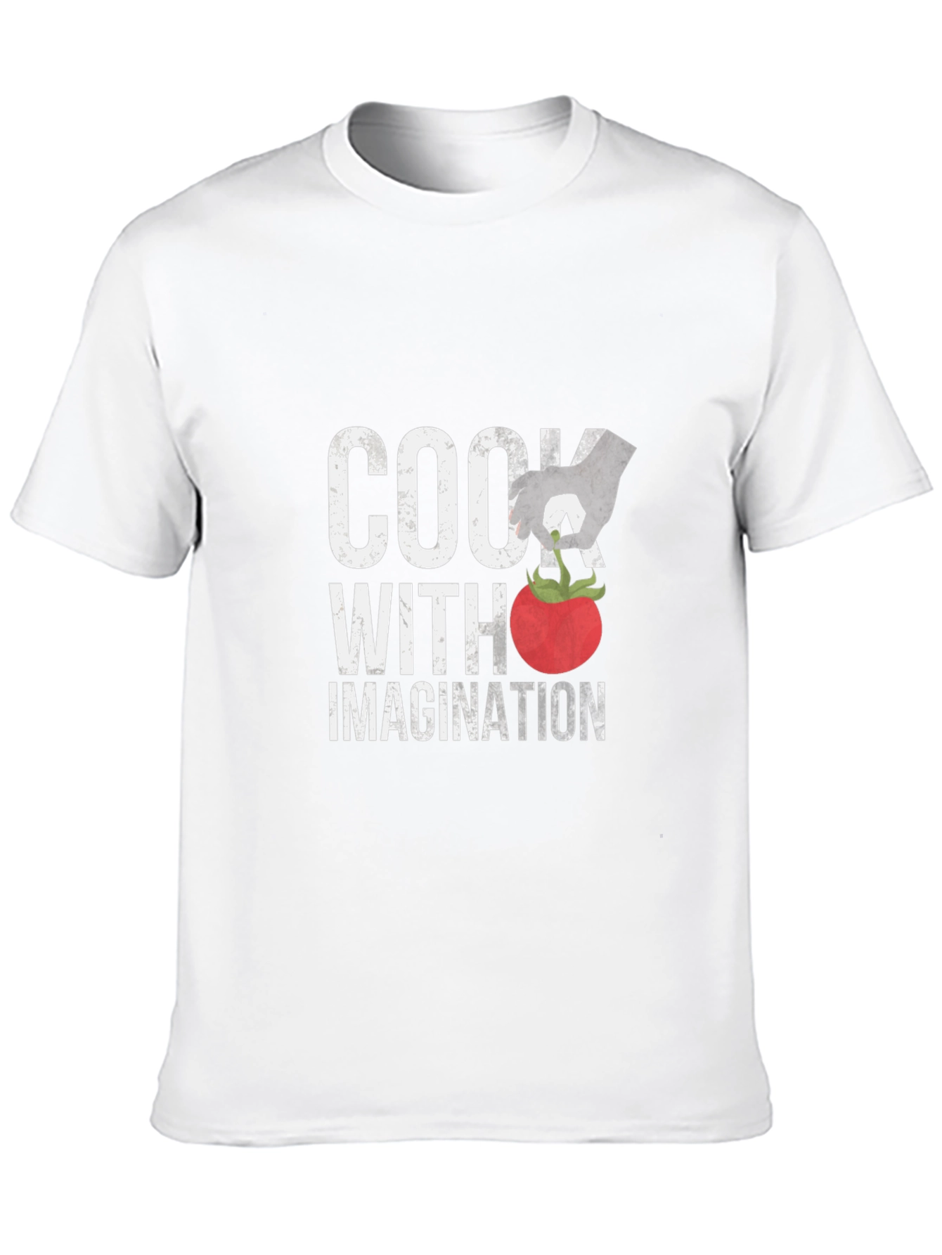 Cook With Imagination Black Graphic Tee