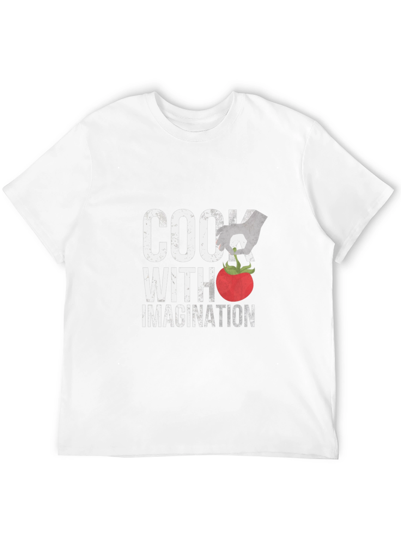 Cook With Imagination Black Graphic Tee