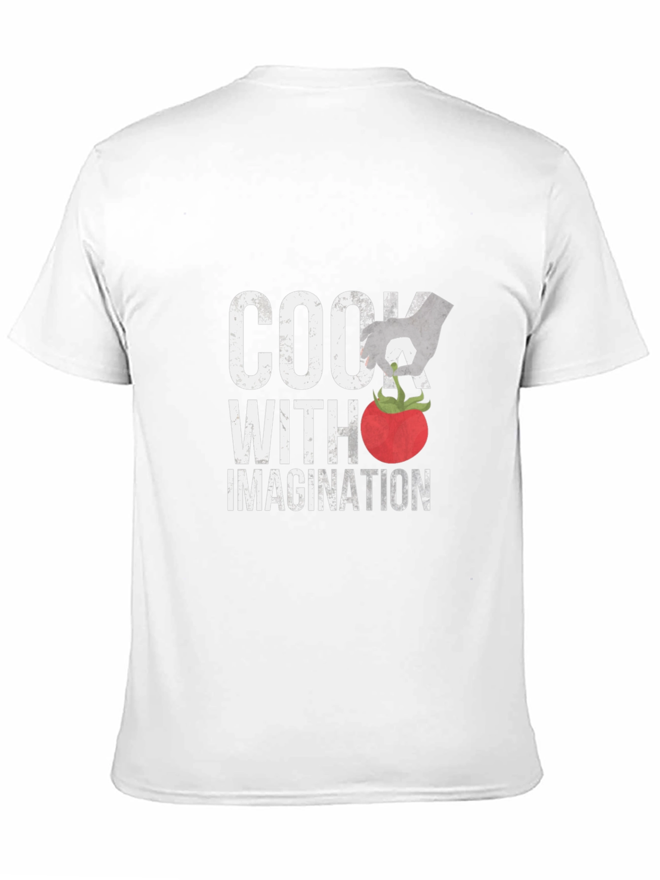 Cook With Imagination Black Graphic Tee