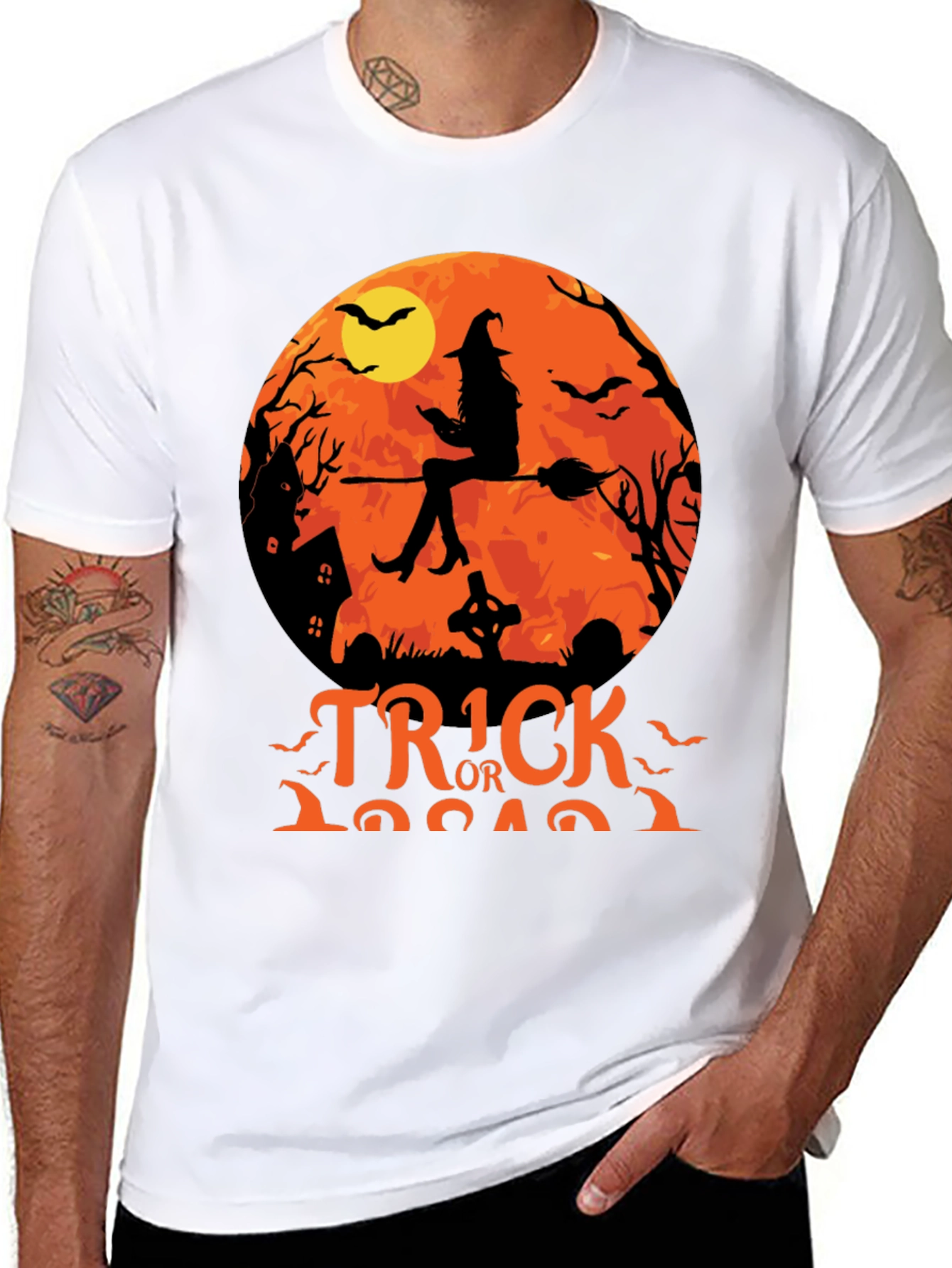Halloween Witch T-Shirt: Trick or Treat Tee
