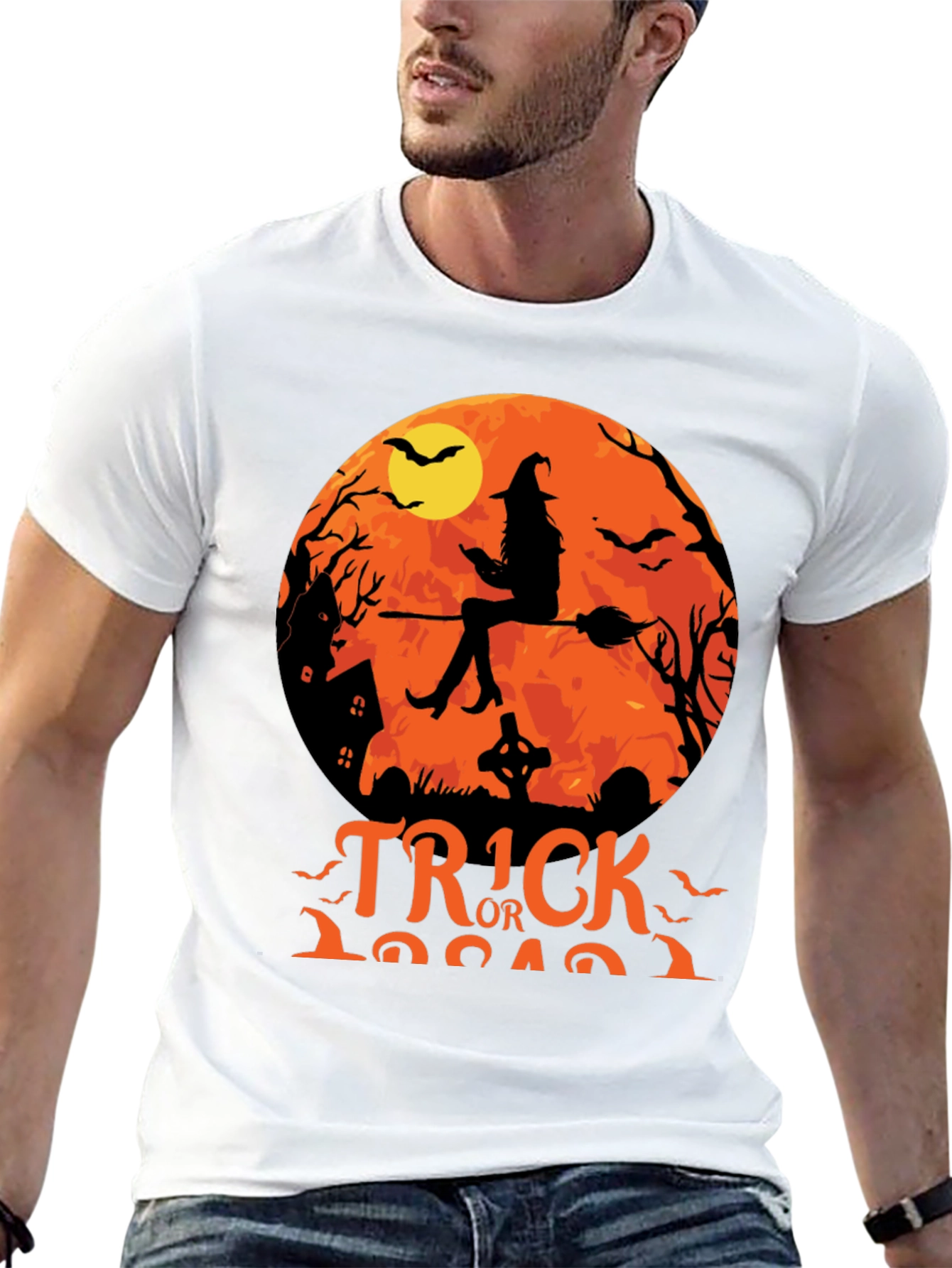 Halloween Witch T-Shirt: Trick or Treat Tee