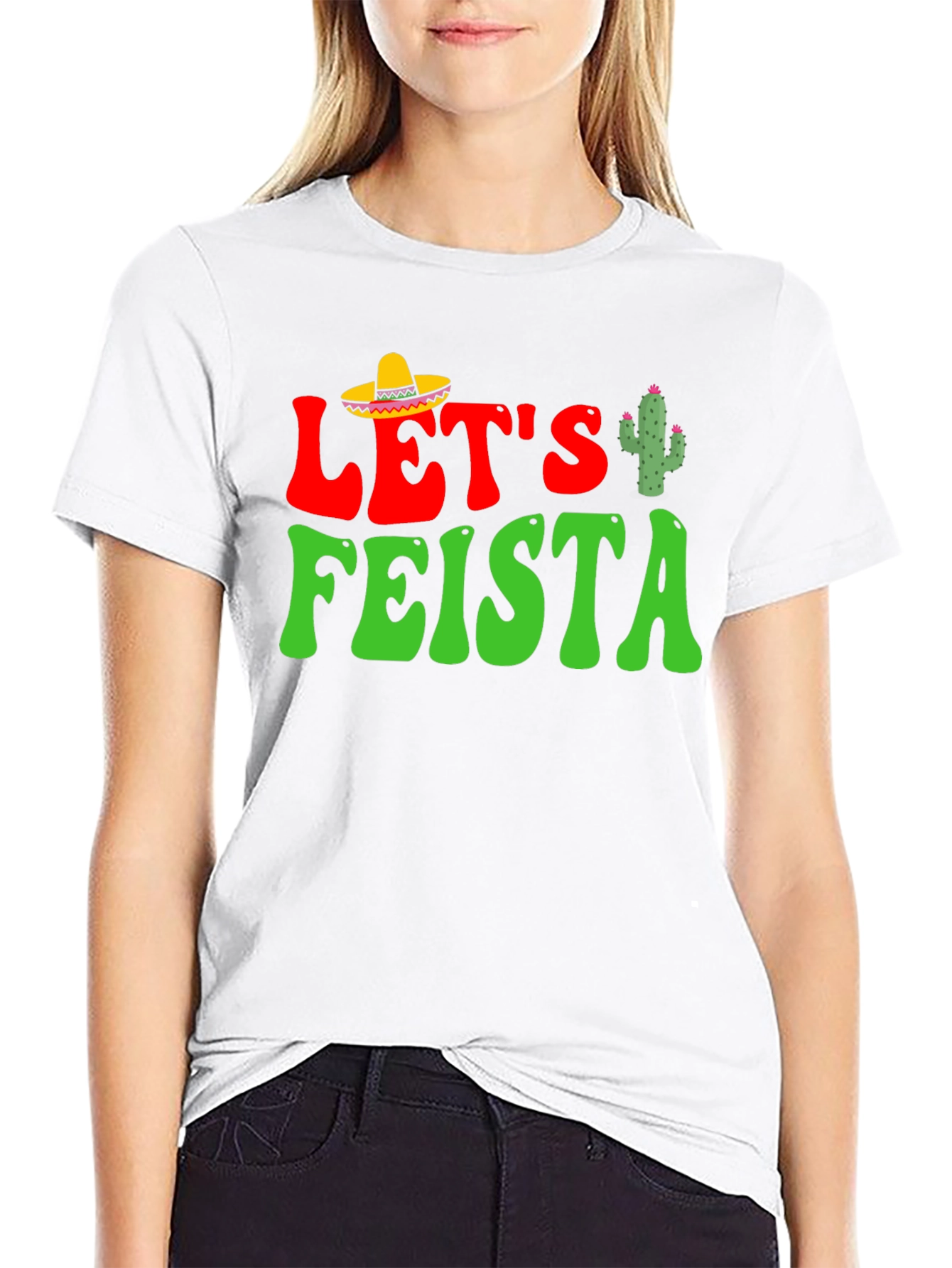 Lets Feista Graphic T-Shirt