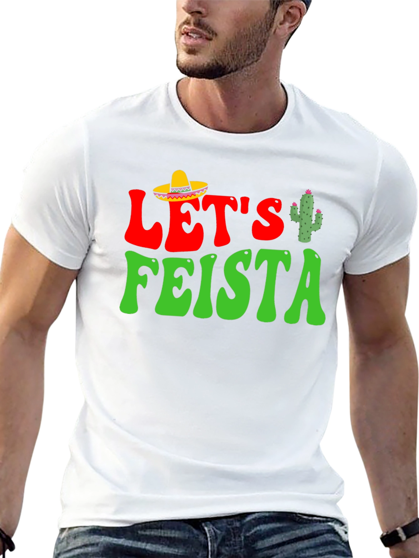 Lets Feista Graphic T-Shirt
