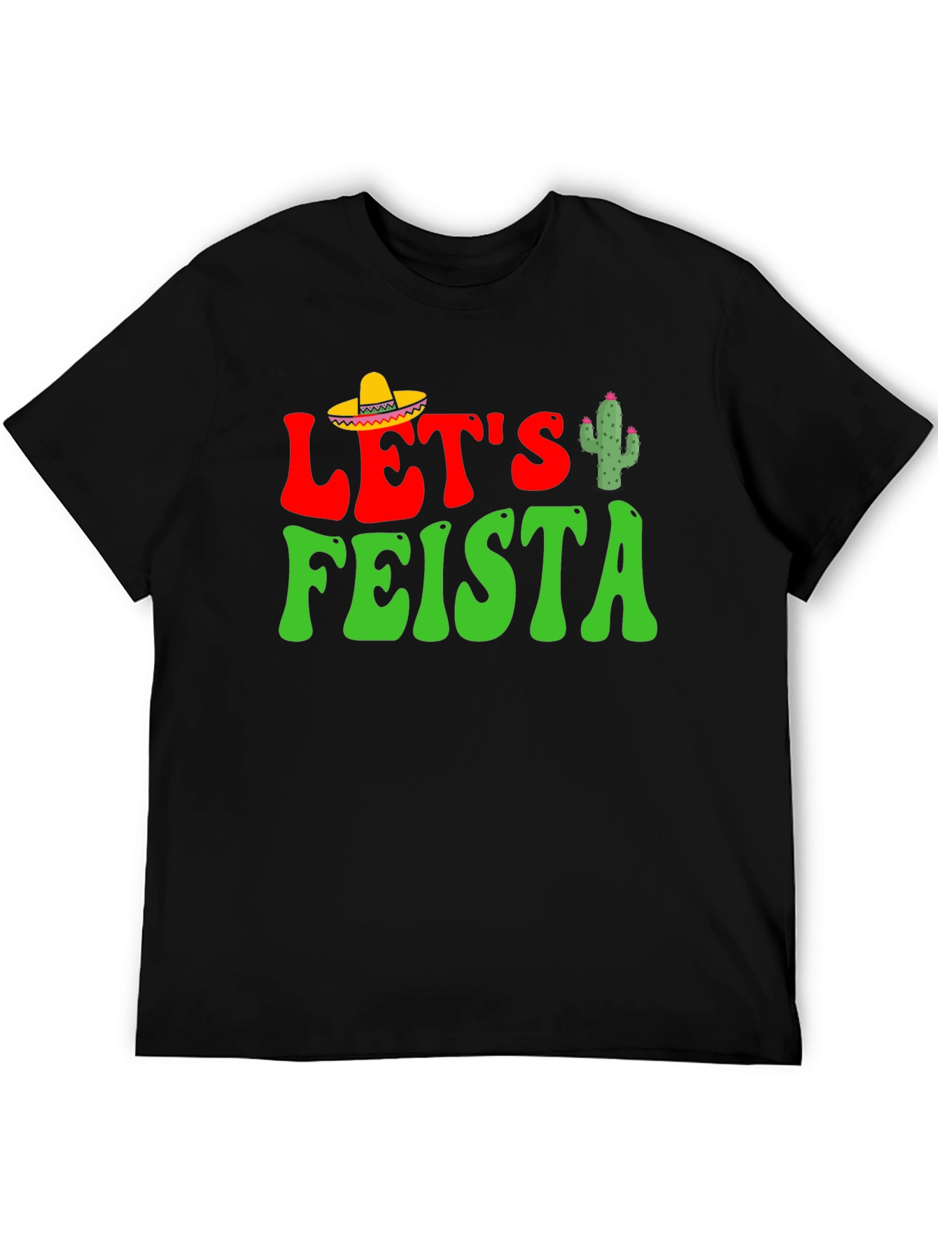 Lets Feista Graphic T-Shirt