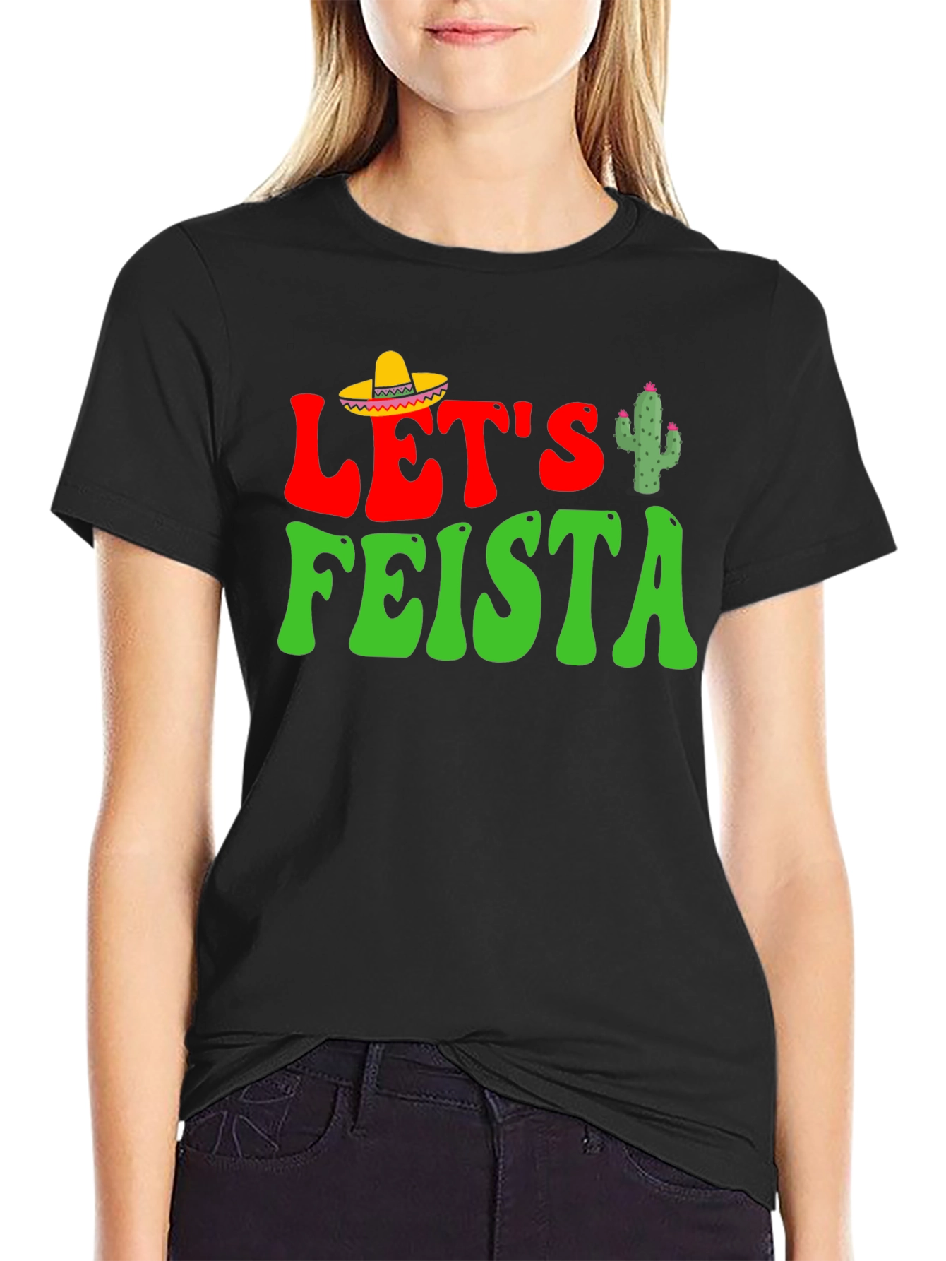 Lets Feista Graphic T-Shirt