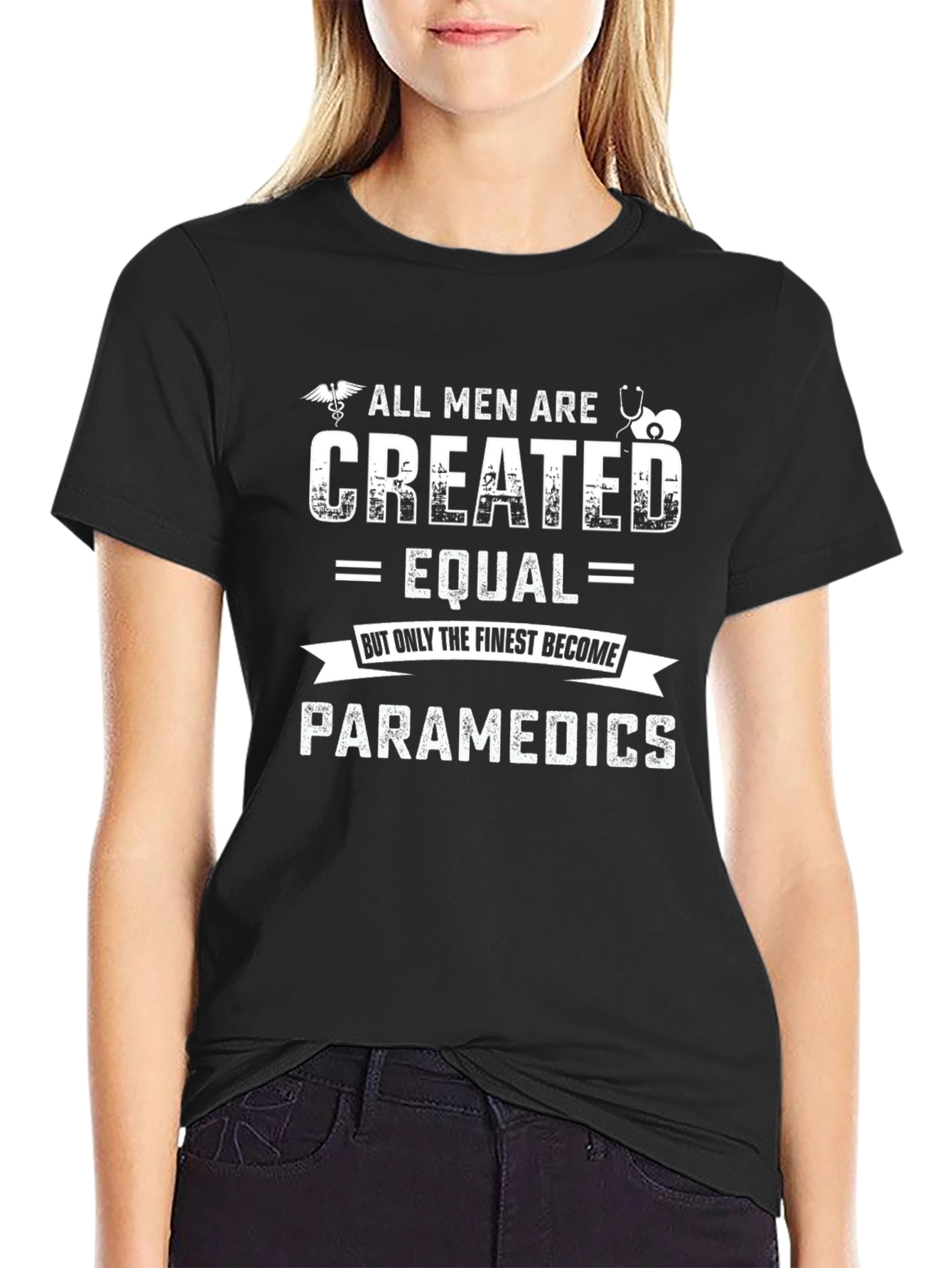 Paramedic T-Shirt - All Men Are Created Equal