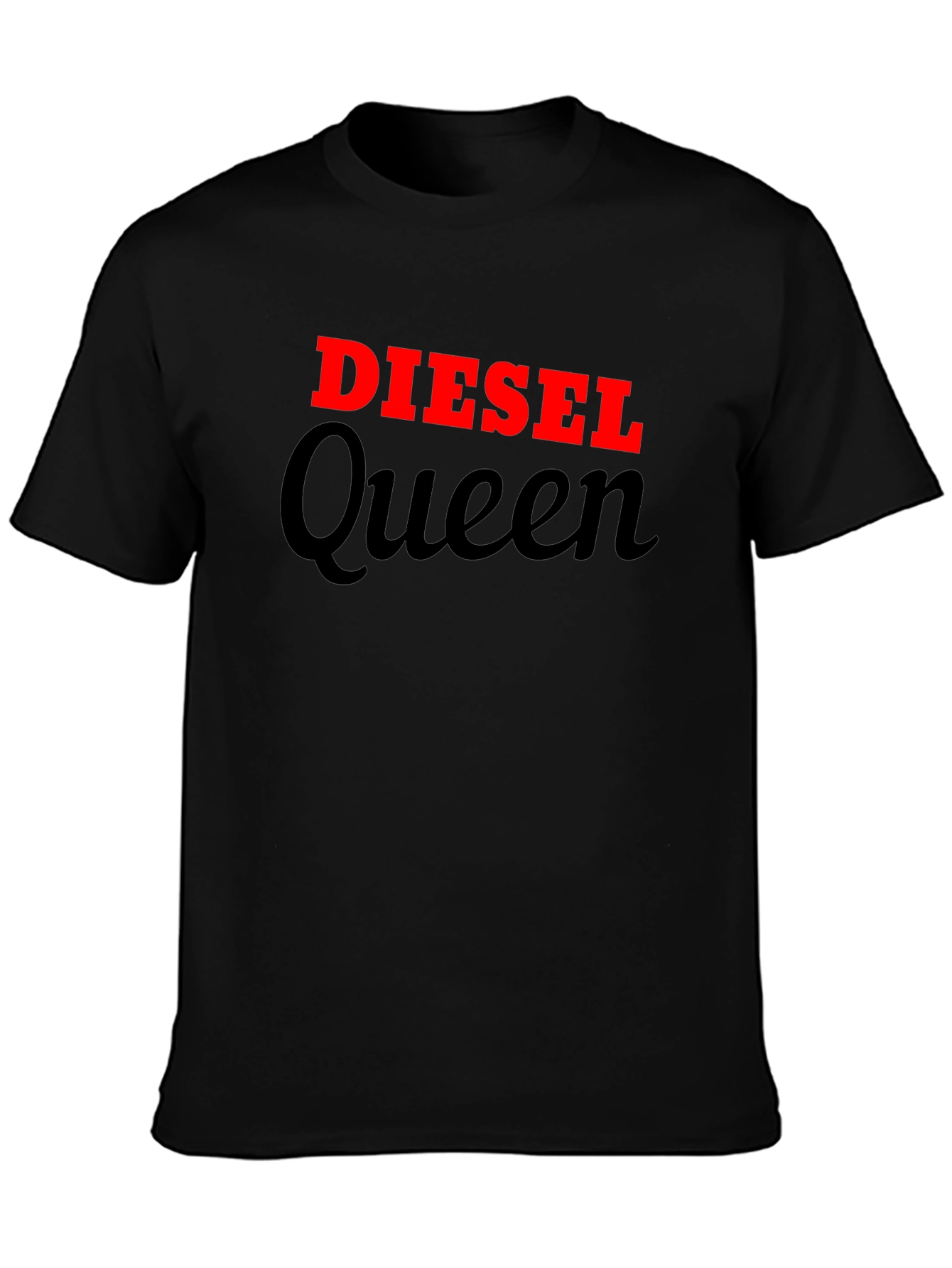 Diesel Queen Black Graphic Tee