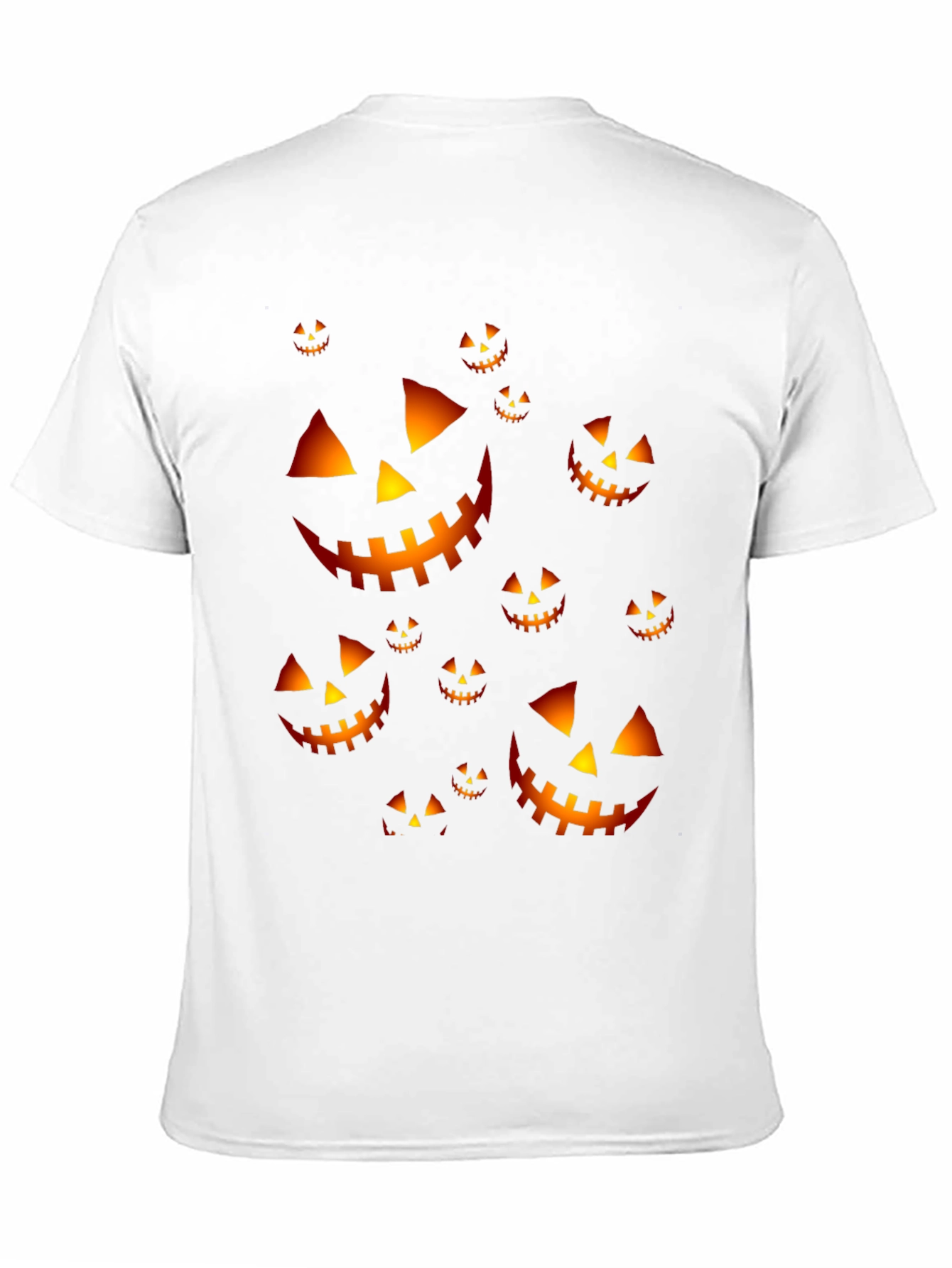 Halloween Pumpkin Face T-Shirt - Spooky Season
