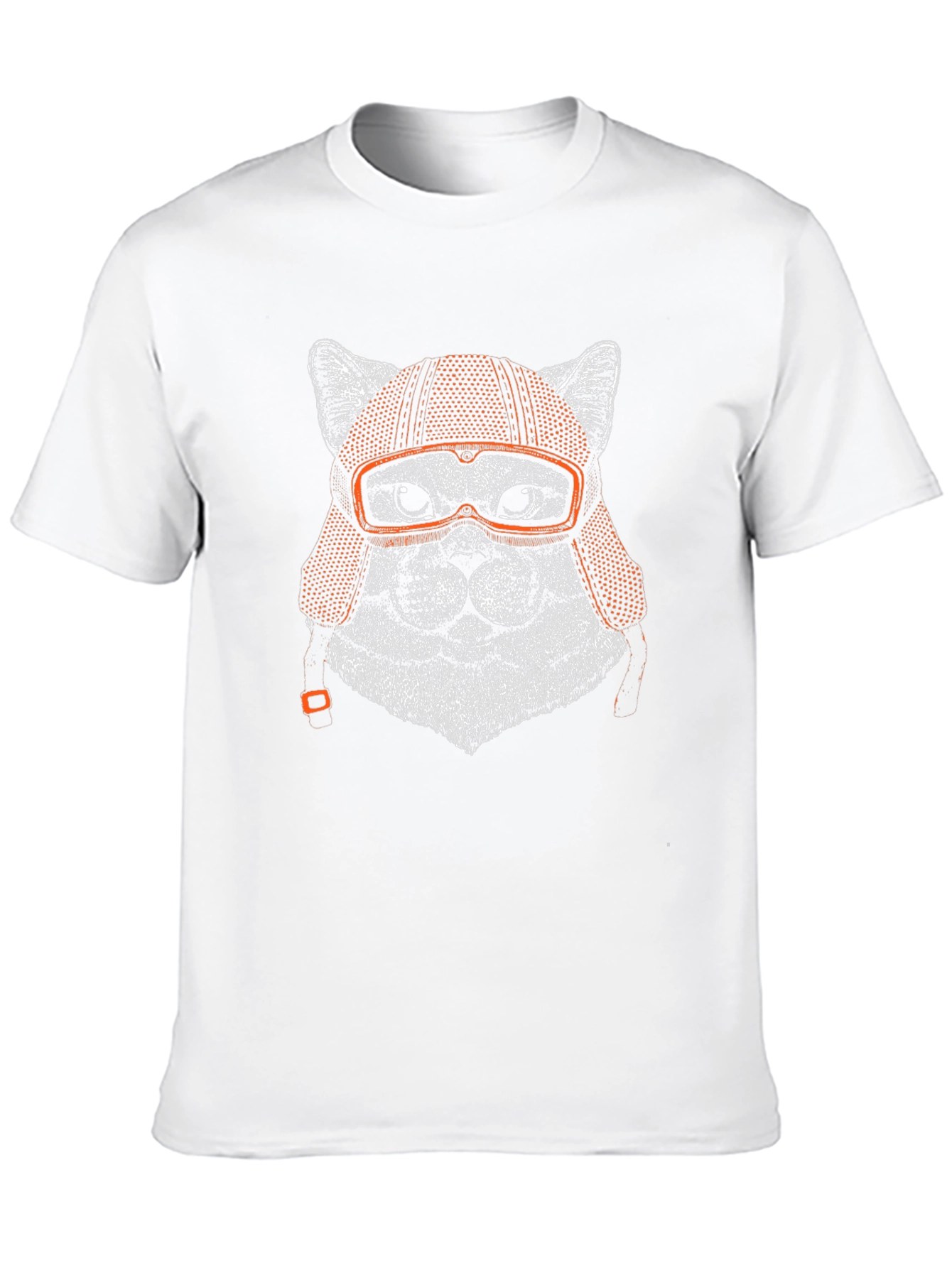 Cool Cat Aviator Graphic Black T-Shirt