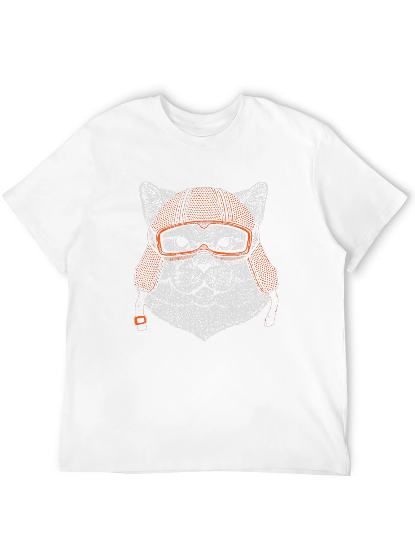 Cool Cat Aviator Graphic Black T-Shirt
