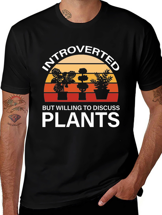 Introverted Plant Lover T-Shirt