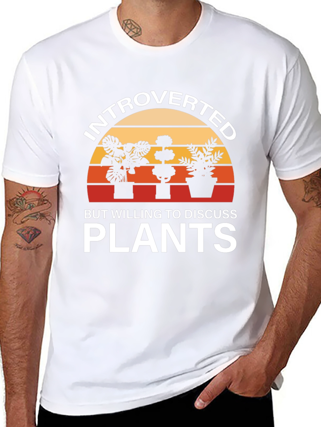 Introverted Plant Lover T-Shirt