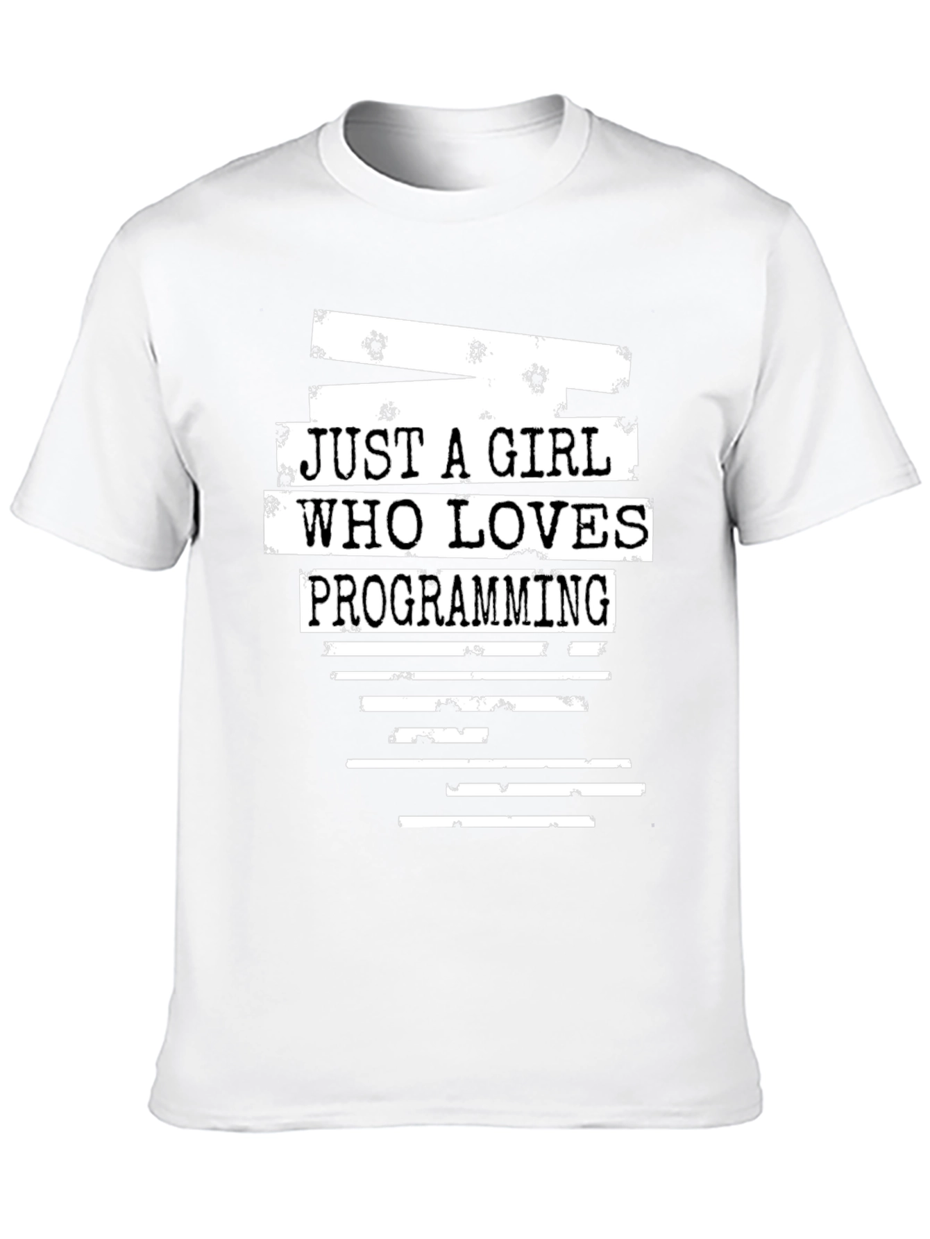 Just A Girl Who Loves Programming Graphic T-Shirt