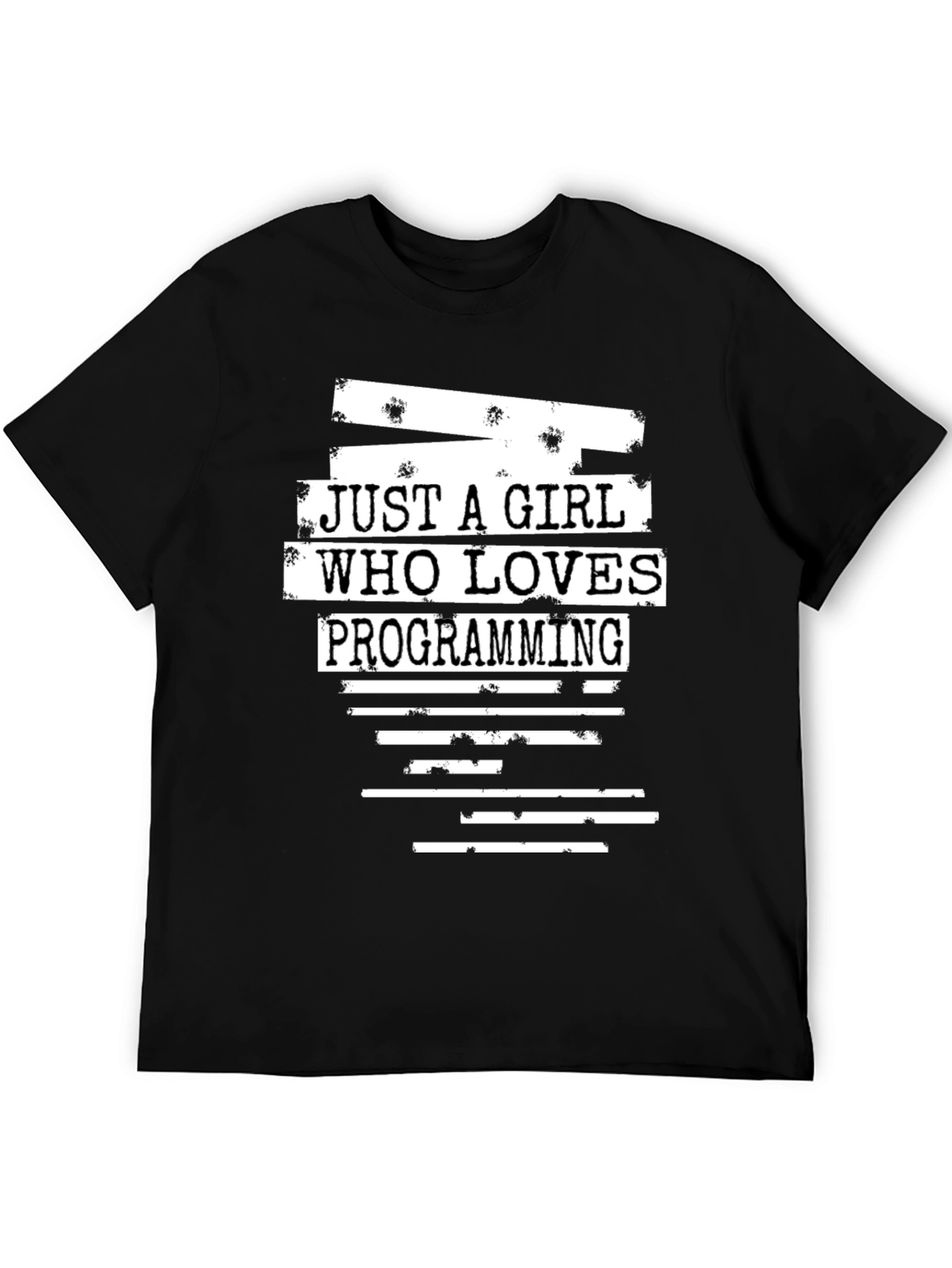 Just A Girl Who Loves Programming Graphic T-Shirt