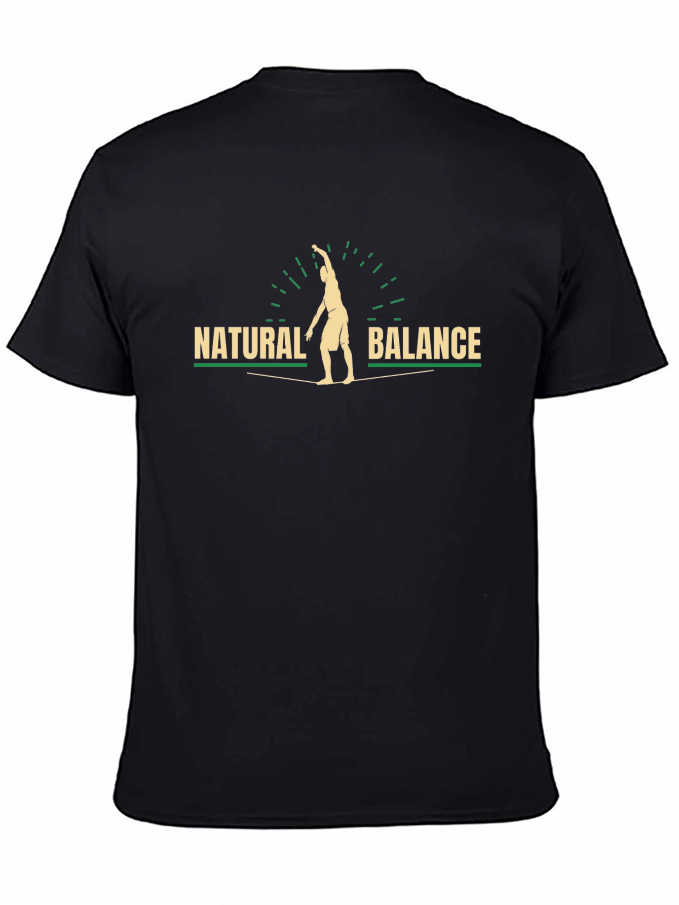 Natural Balance Black Graphic Tee
