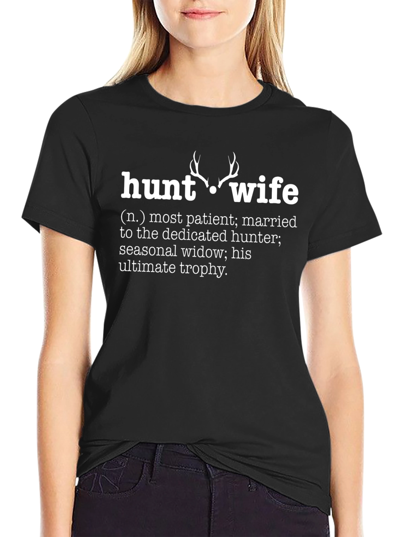 Hunt Wife Definition Graphic Tee - Hunting Season Apparel