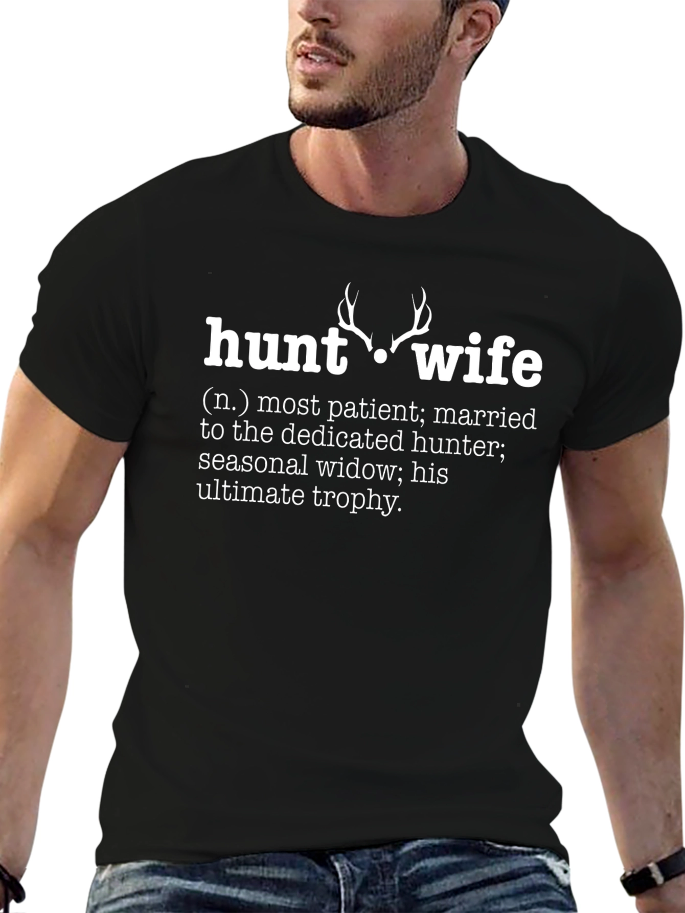 Hunt Wife Definition Graphic Tee - Hunting Season Apparel