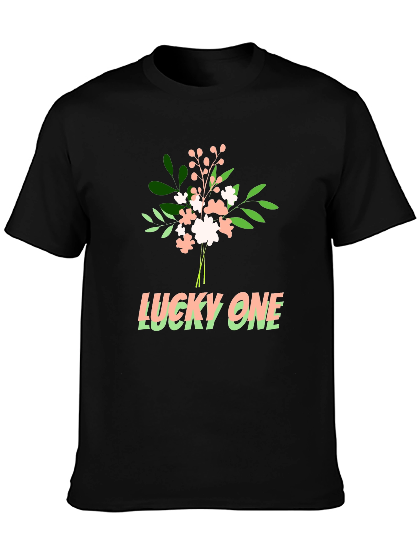 Lucky One Graphic Tee - Soft Cotton Blend