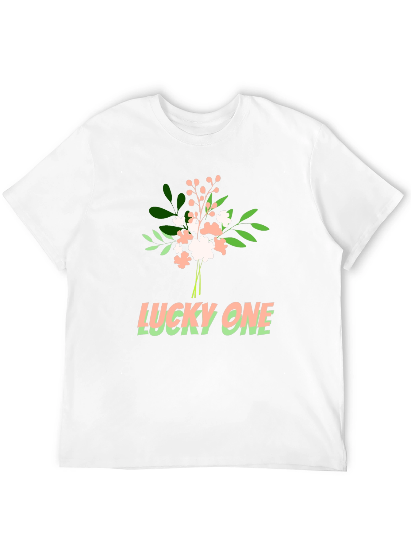 Lucky One Graphic Tee - Soft Cotton Blend