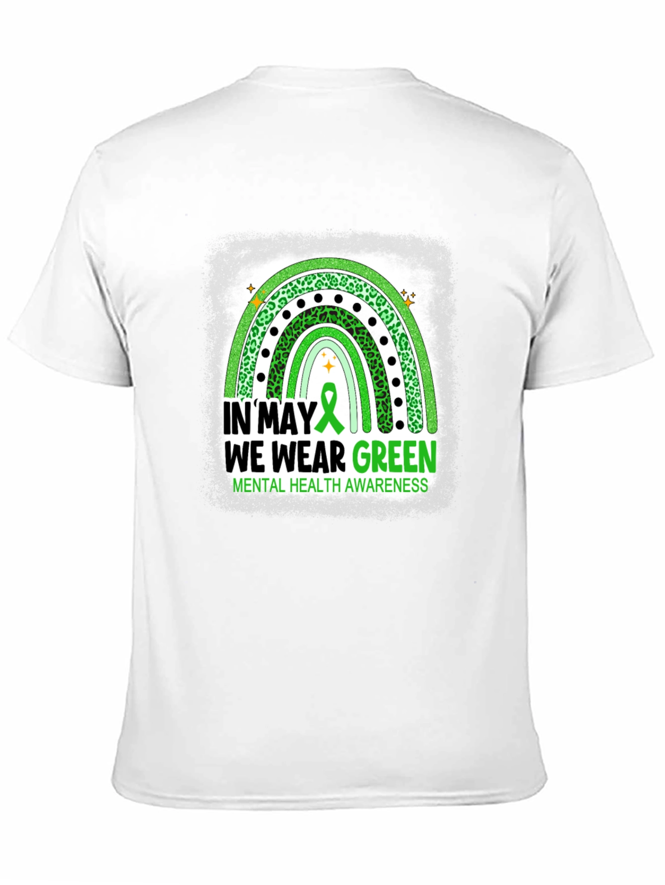 In May We Wear Green Mental Health Awareness T-Shirt