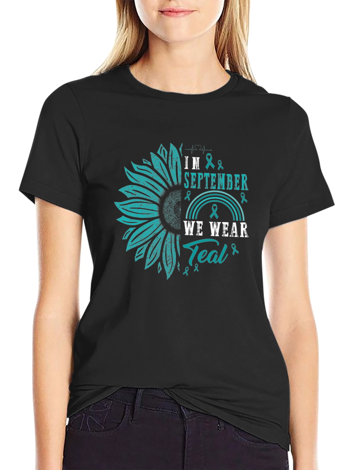 In September We Wear Teal T-Shirt