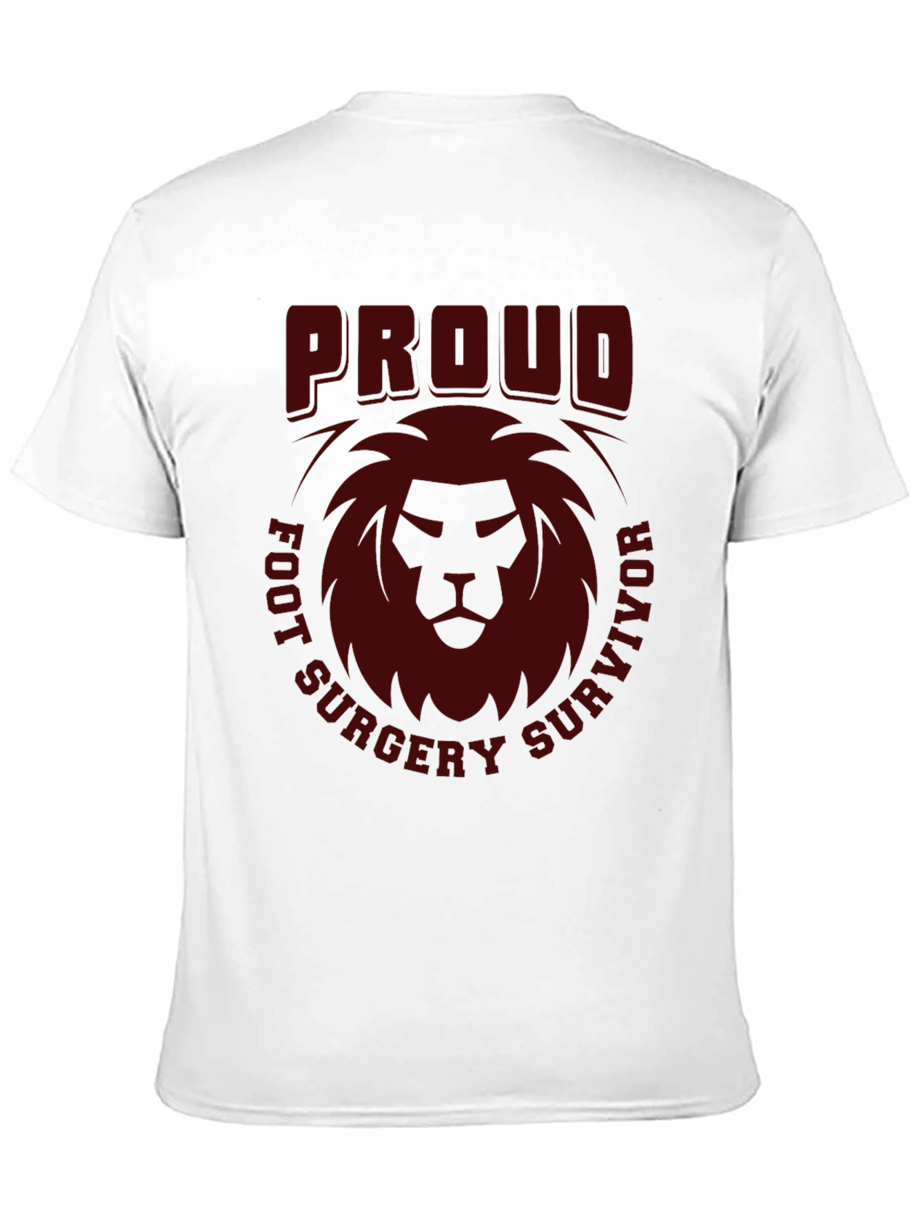 Proud Foot Surgery Survivor Graphic T-Shirt