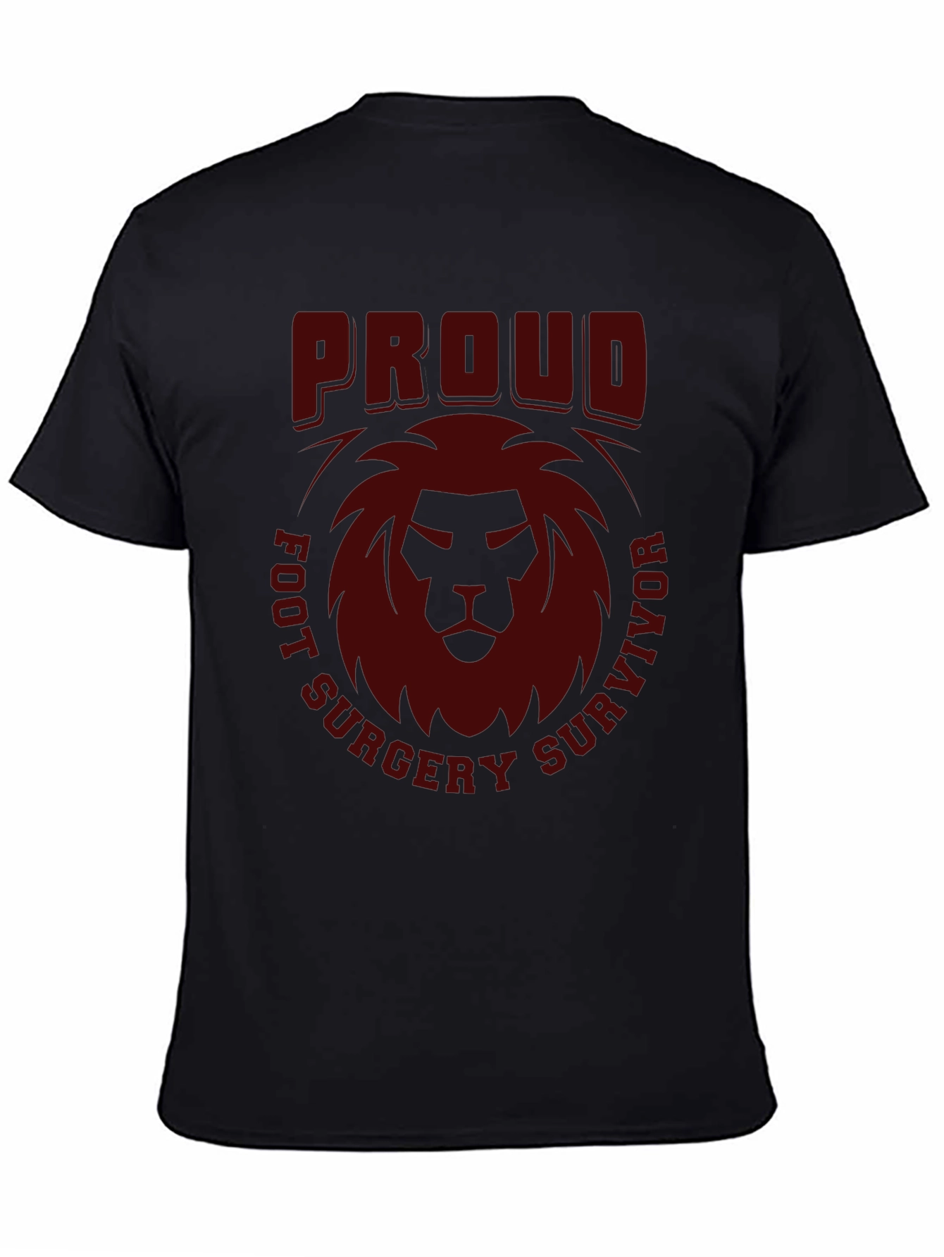 Proud Foot Surgery Survivor Graphic T-Shirt