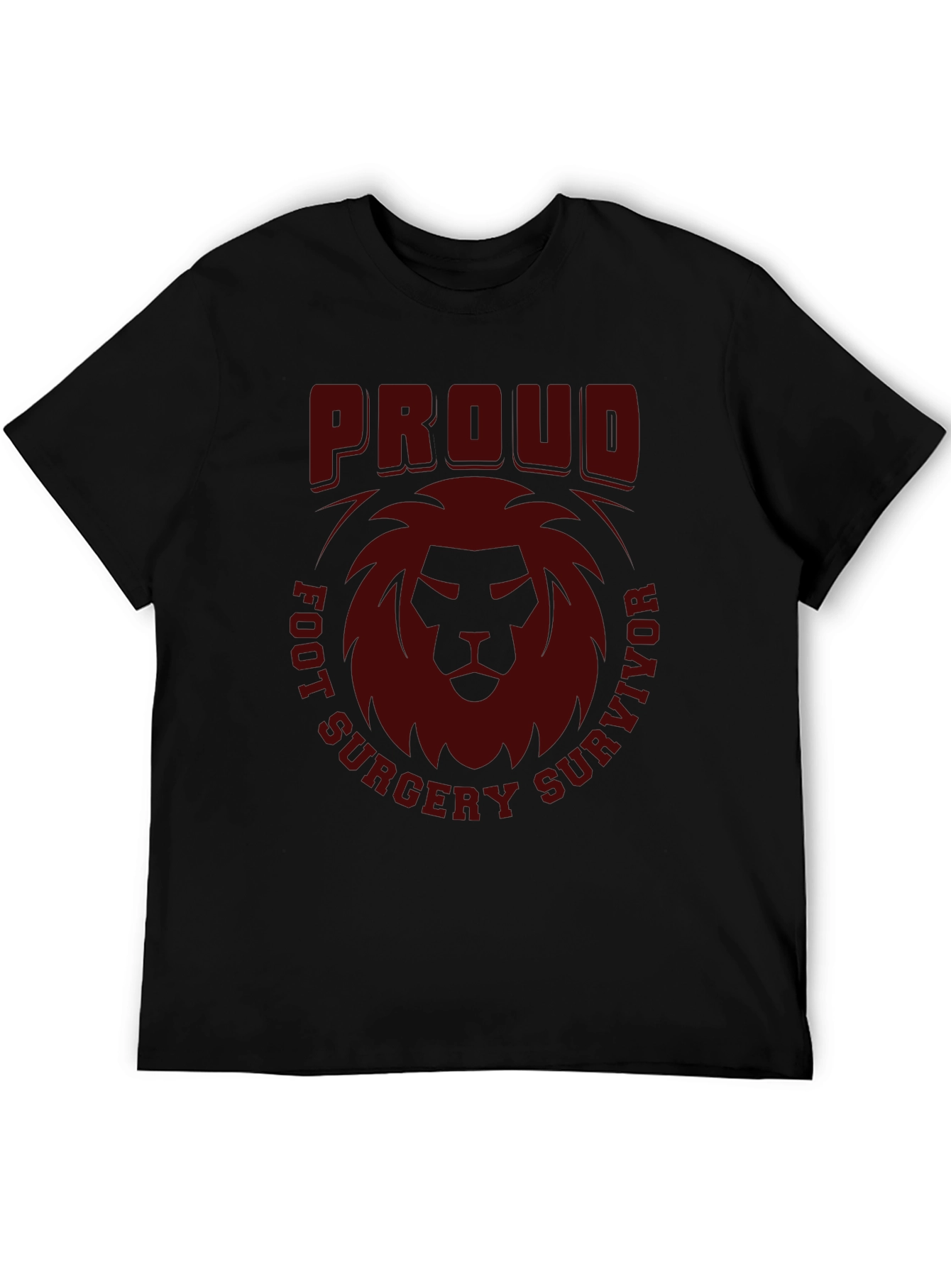 Proud Foot Surgery Survivor Graphic T-Shirt