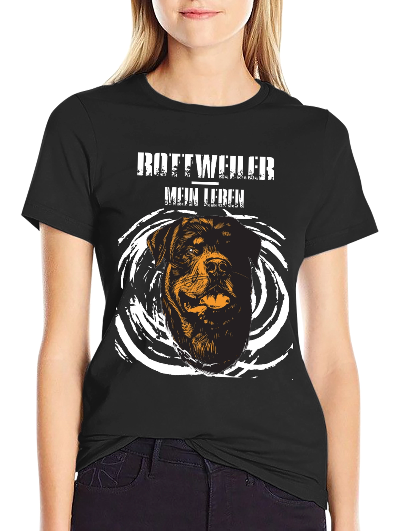 Rottweiler Dog Lover T-Shirt - Mein Leben Design