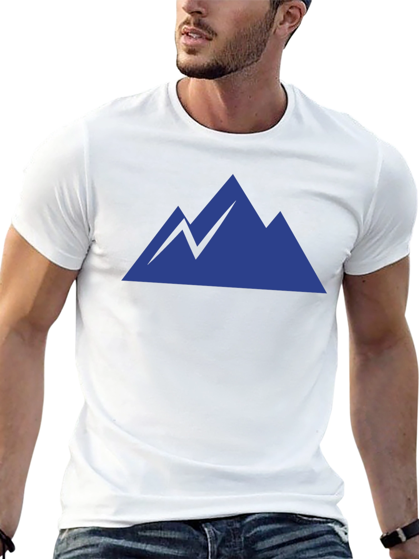 Mountain Graphic Black T-Shirt
