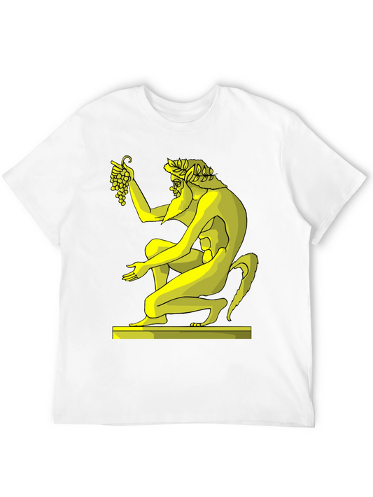 Satyr with Grapes Graphic Tee