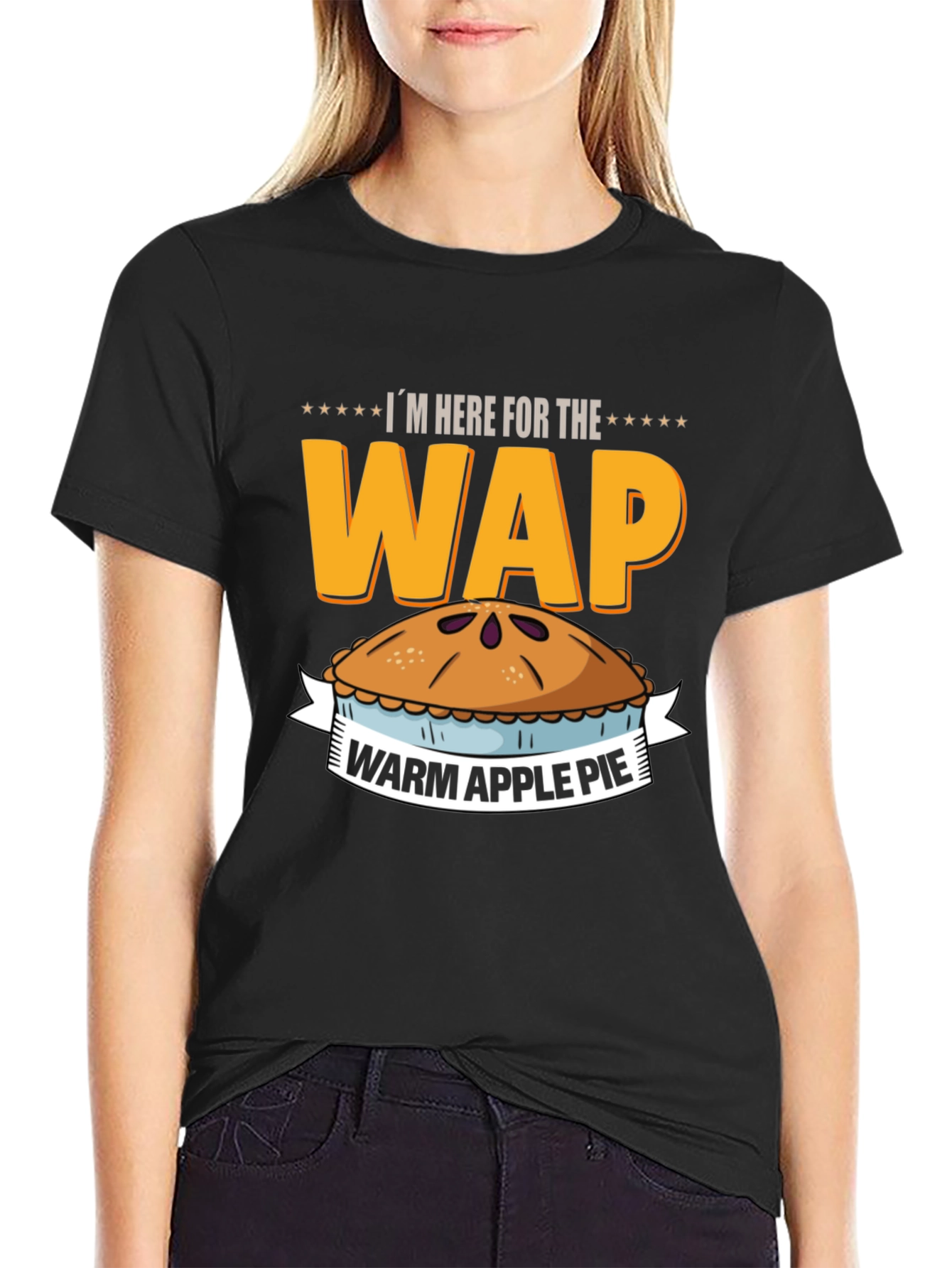 Warm Apple Pie WAP Funny Graphic T-Shirt